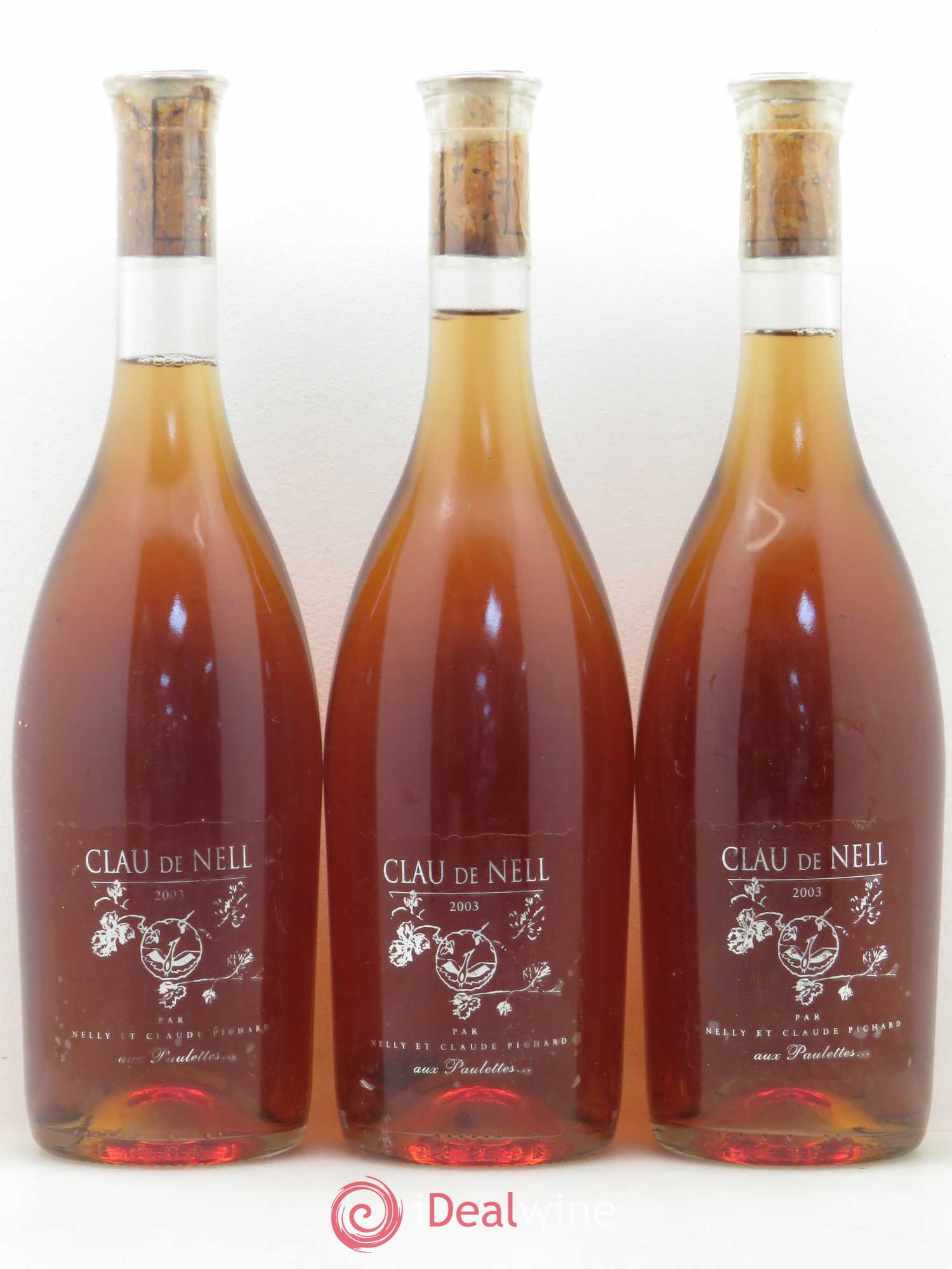 Vin de France Cabernet Franc Aux Paulettes Clau de Nell 2003 - Posten von 3 Flaschen - 0