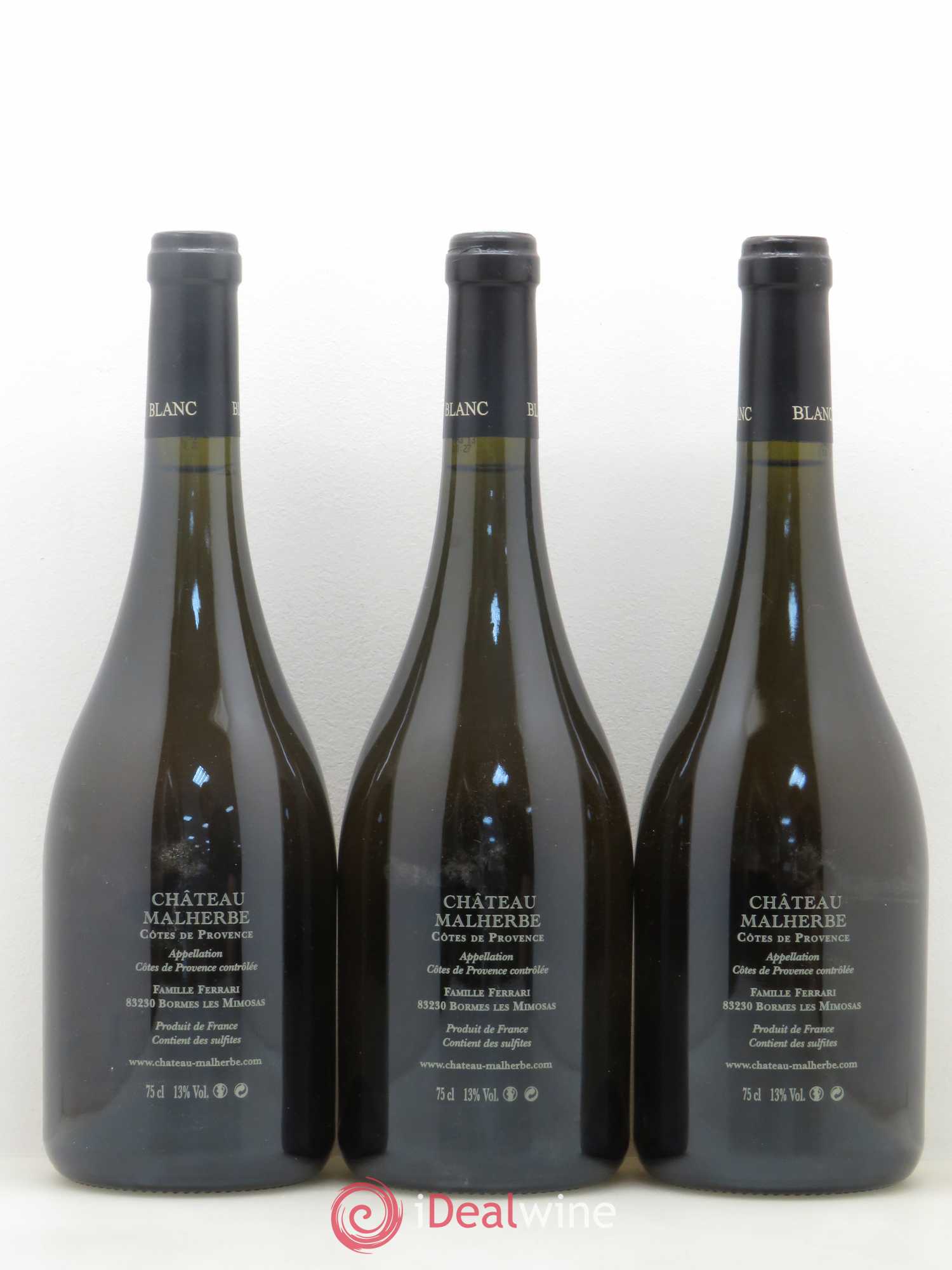 Divers Côtes de Provence Château Malherbe 2013 - Posten von 3 Flaschen - 1