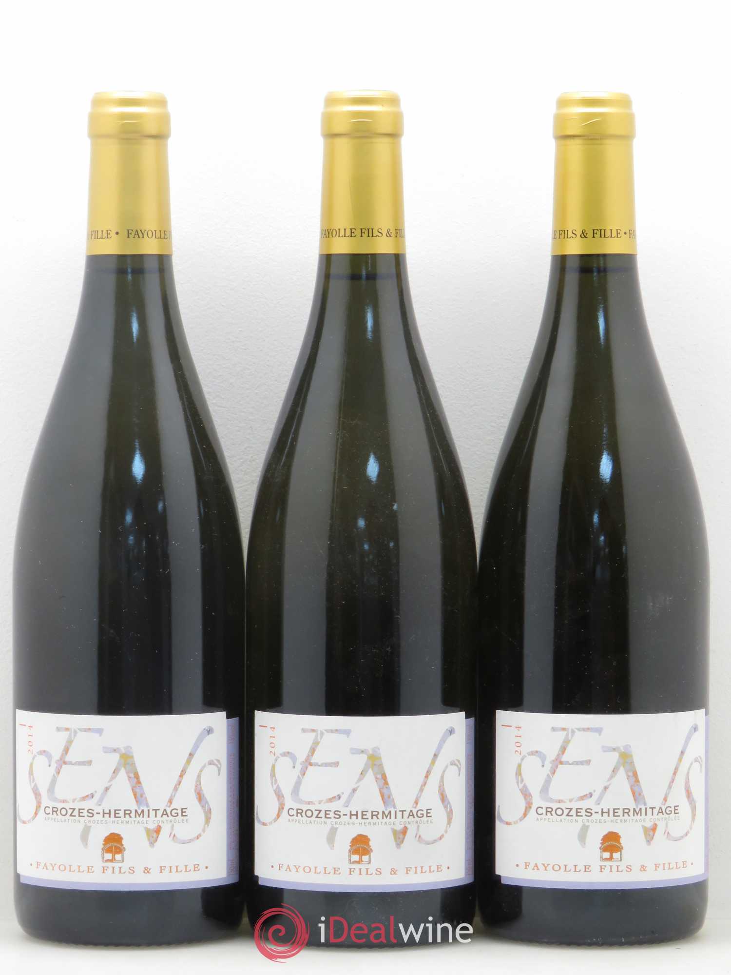 Crozes-Hermitage Sens Domaine Fayolle Fils et Fille 2014 - Lot de 6 bouteilles - 1