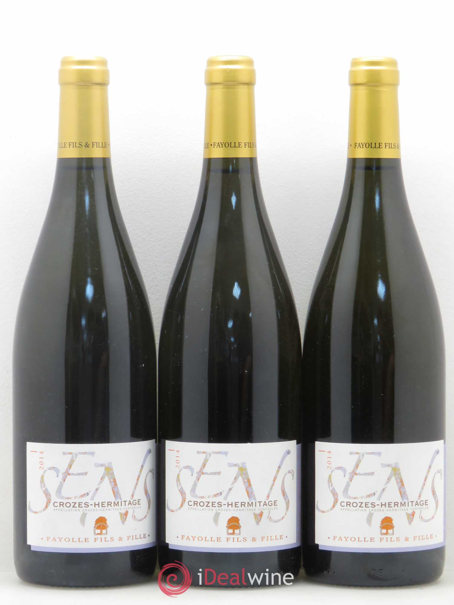 Crozes-Hermitage Sens Domaine Fayolle Fils et Fille 2014 - Lot de 6 bouteilles - 2