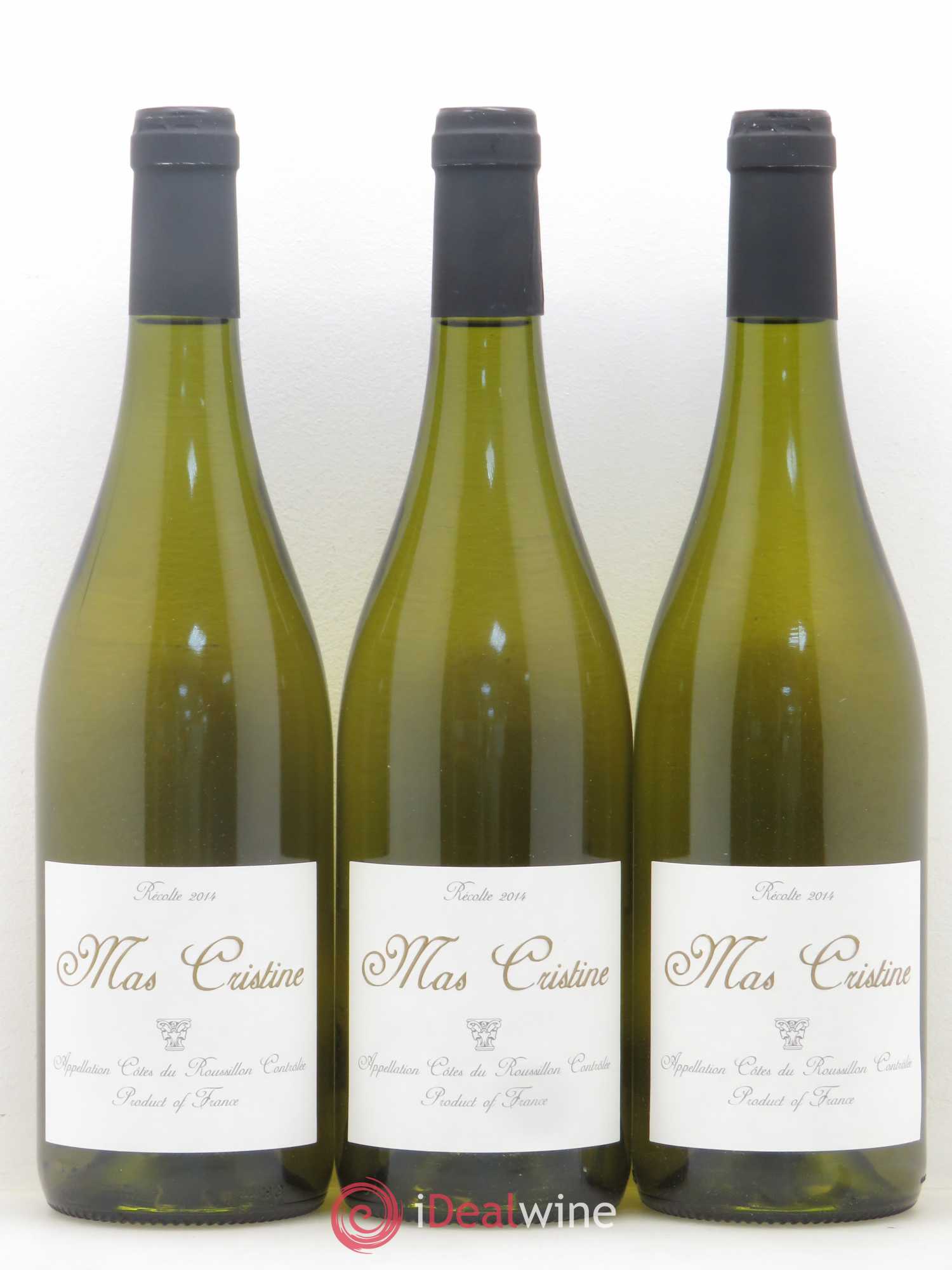 Côtes du Roussillon Mas Cristine (sans prix de réserve) 2014 - Posten von 11 Flaschen - 1
