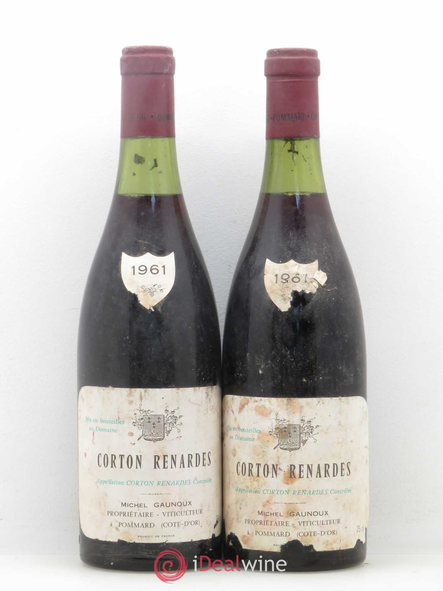 Buy Corton Grand Cru Renardes Michel Gaunoux 1961 (lot