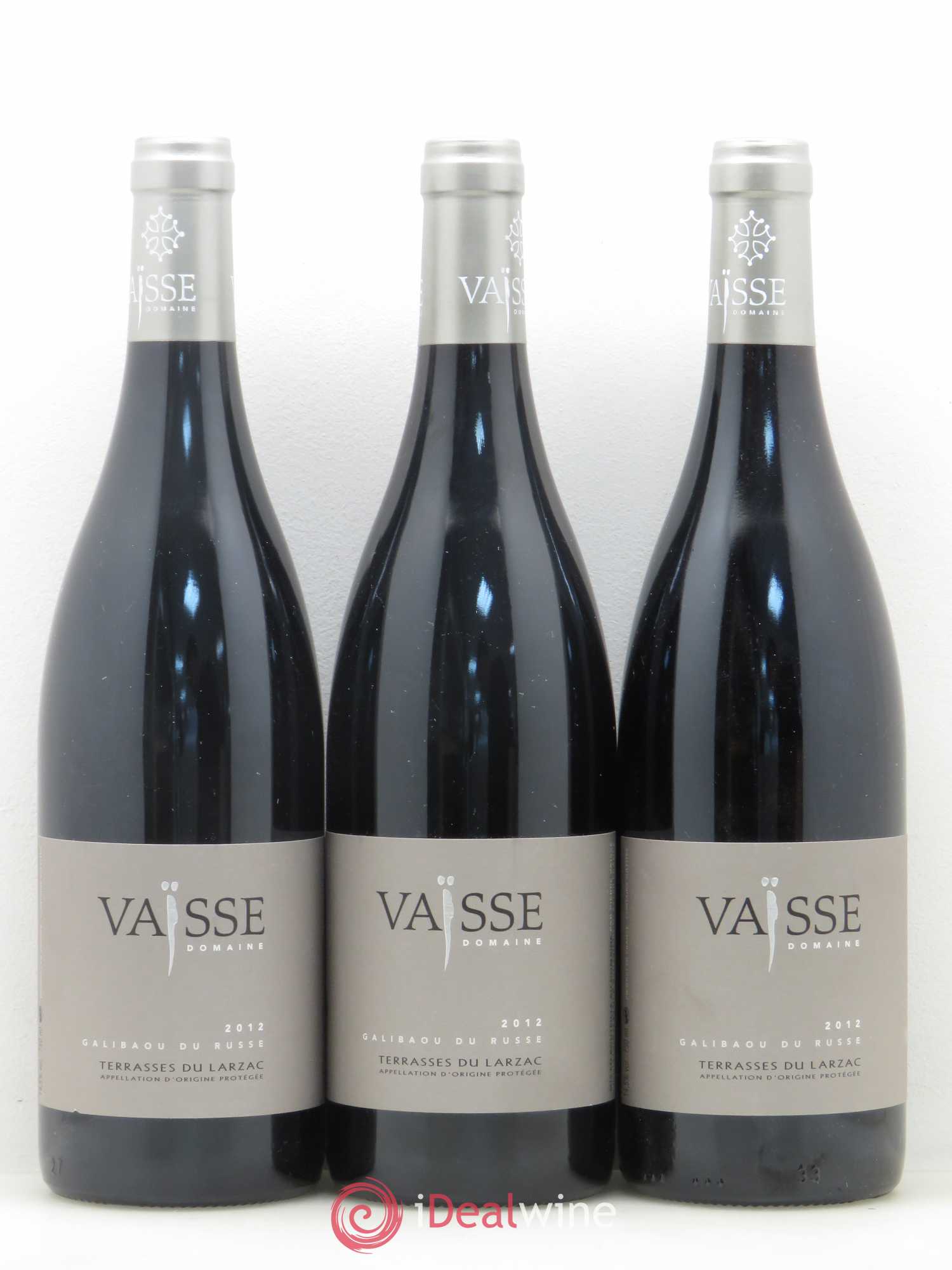 Pays d'Hérault Galibaou du Russe Domaine Vaisse 2012 - Posten von 6 Flaschen - 1