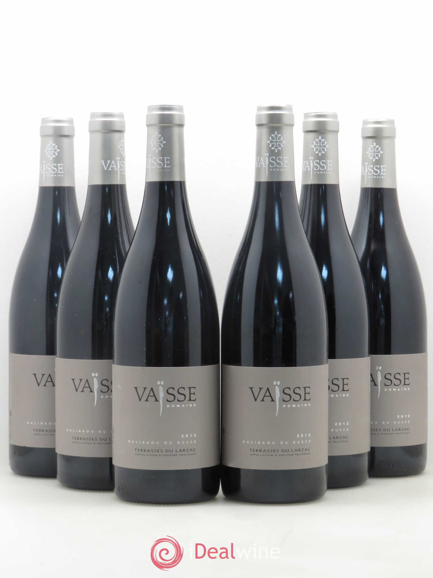 Pays d'Hérault Galibaou du Russe Domaine Vaisse 2012 - Posten von 6 Flaschen - 0
