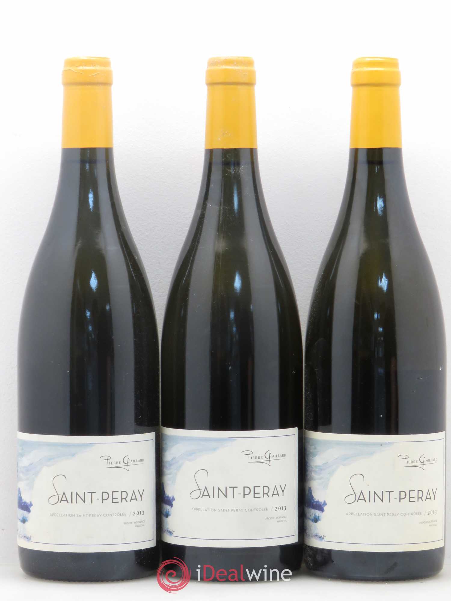 Saint-Péray Pierre Gaillard (sans prix de réserve) 2013 - Posten von 5 Flaschen - 1