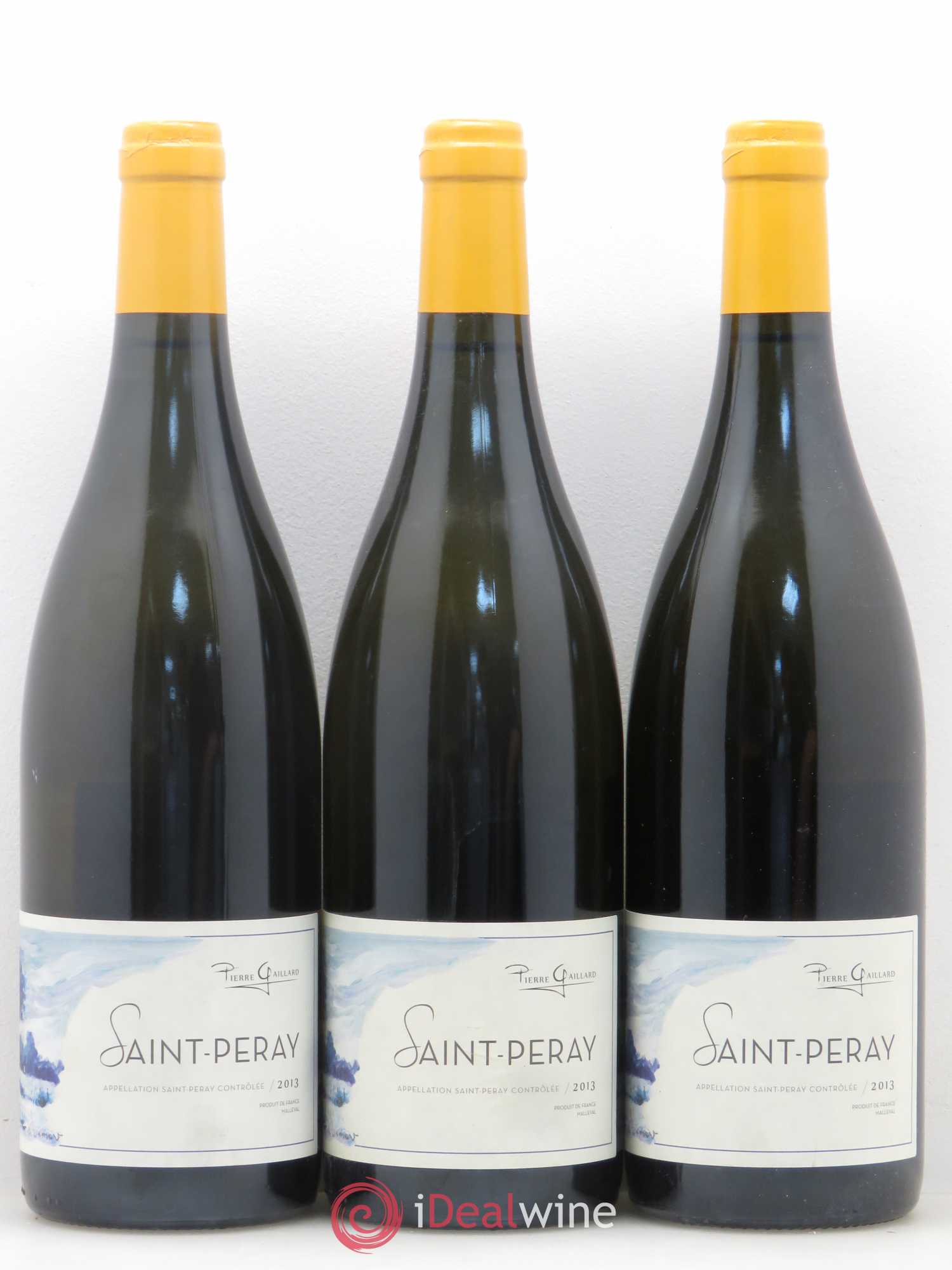 Saint-Péray Pierre Gaillard (sans prix de réserve) 2013 - Posten von 3 Flaschen - 0