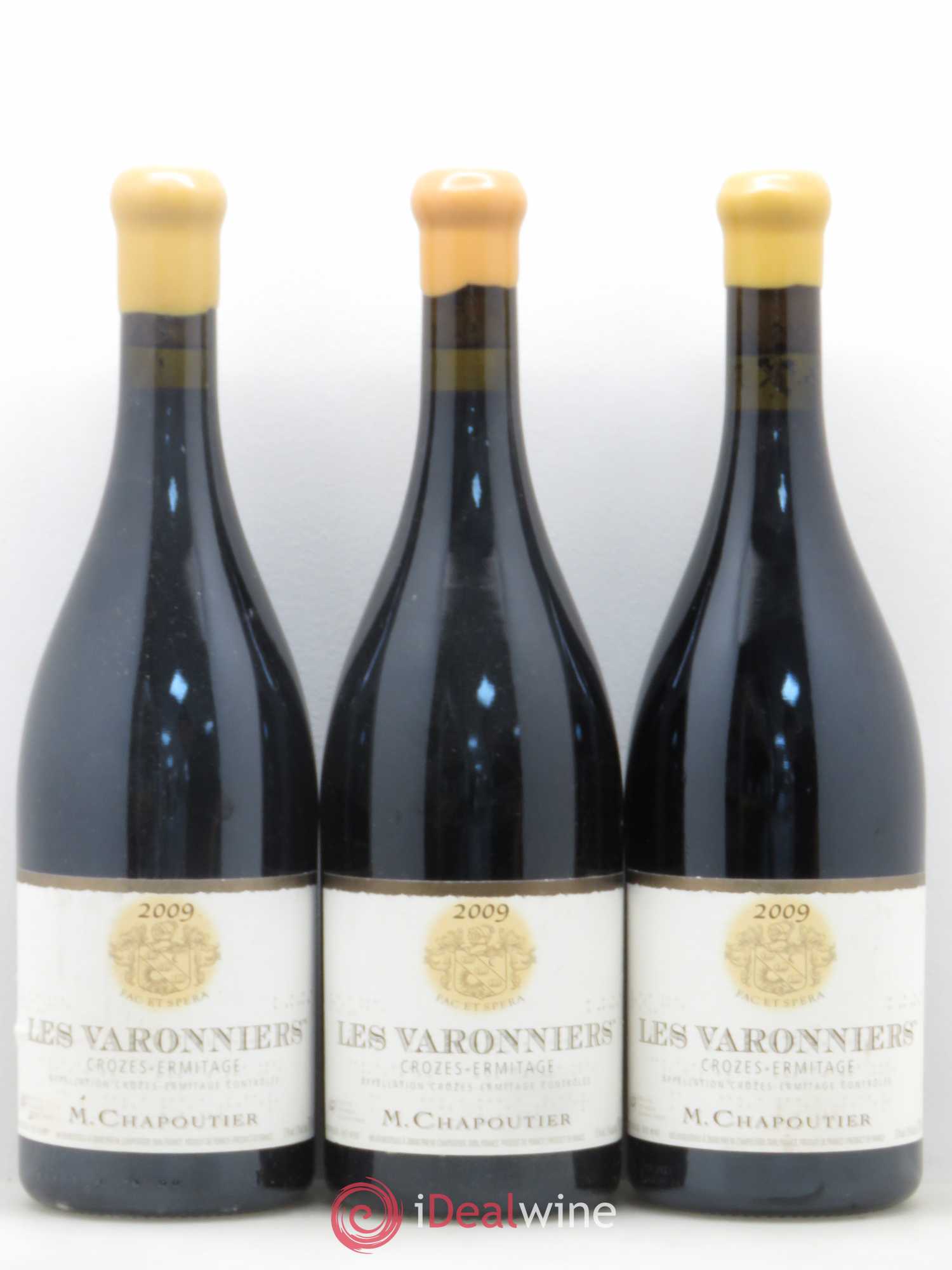 Crozes-Hermitage Les Varonniers Chapoutier 2009 - Lot de 3 bouteilles - 0