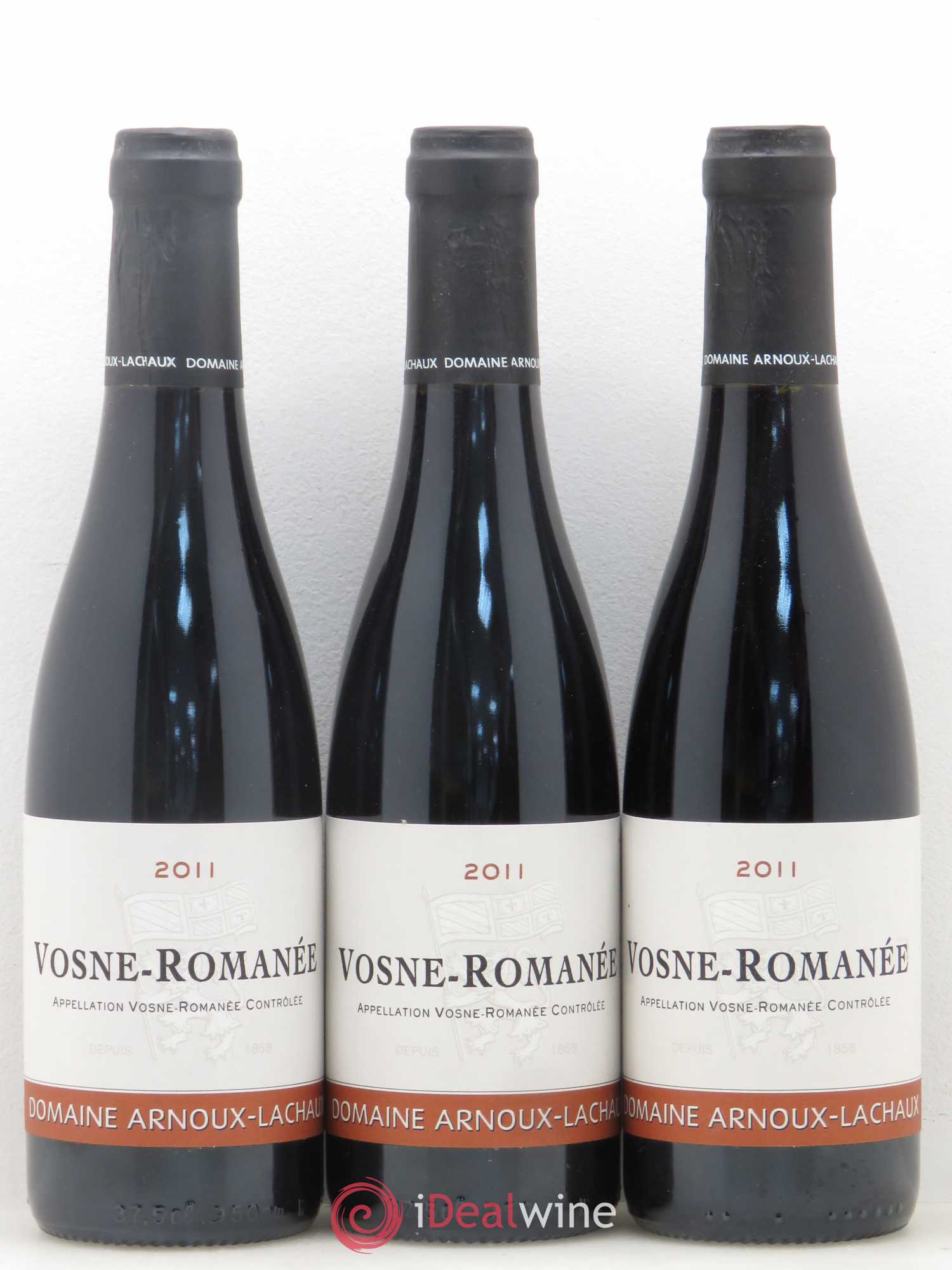 Vosne-Romanée Arnoux-Lachaux (Domaine) 2011 - Lot de 3 demi bouteilles - 0