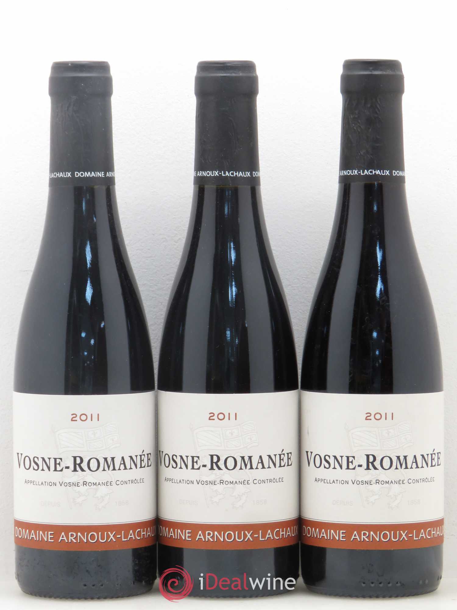 Vosne-Romanée Arnoux-Lachaux (Domaine) 2011 - Lot de 3 demi bouteilles - 0