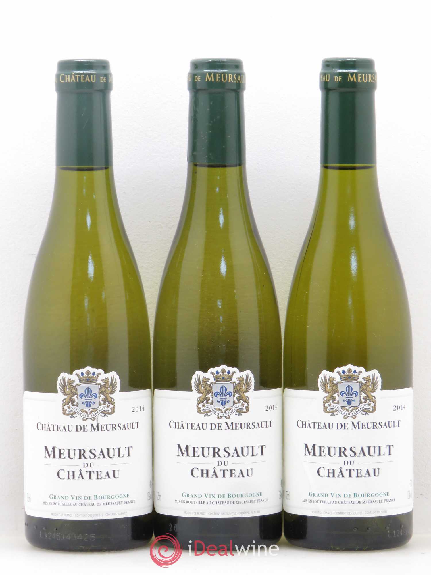 Meursault Château de Meursault (sans prix de réserve) 2014 - Posten von 6 Demi-Flaschen - 2