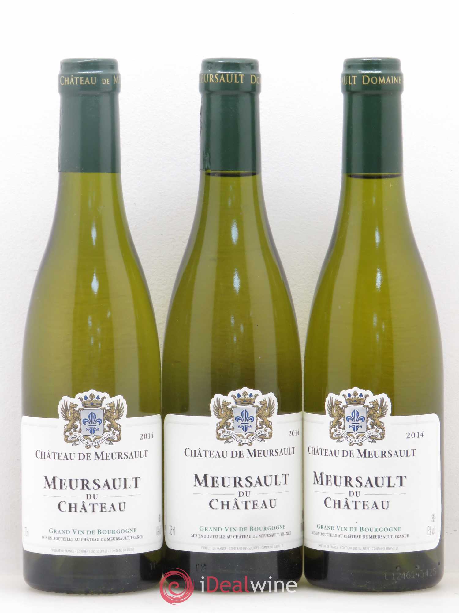 Meursault Château de Meursault (sans prix de réserve) 2014 - Posten von 6 Demi-Flaschen - 2