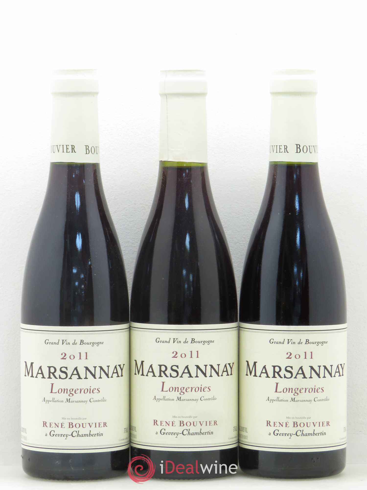 Marsannay Les Longeroies René Bouvier (Domaine)  (sans prix de réserve) 2011 - Lot de 12 demi bouteilles - 2