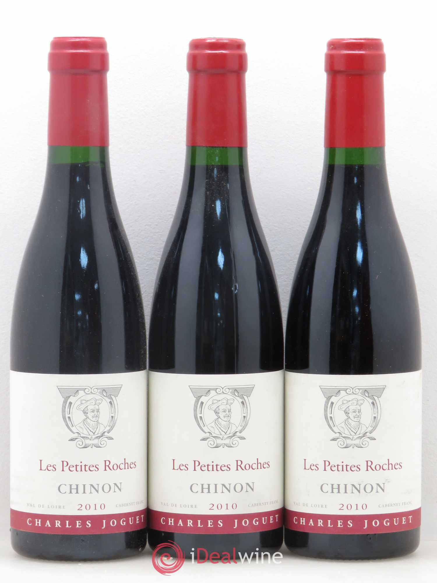 Chinon Les Petites Roches Domaine Charles Joguet (sans prix de réserve) 2010 - Posten von 8 Demi-Flaschen - 2