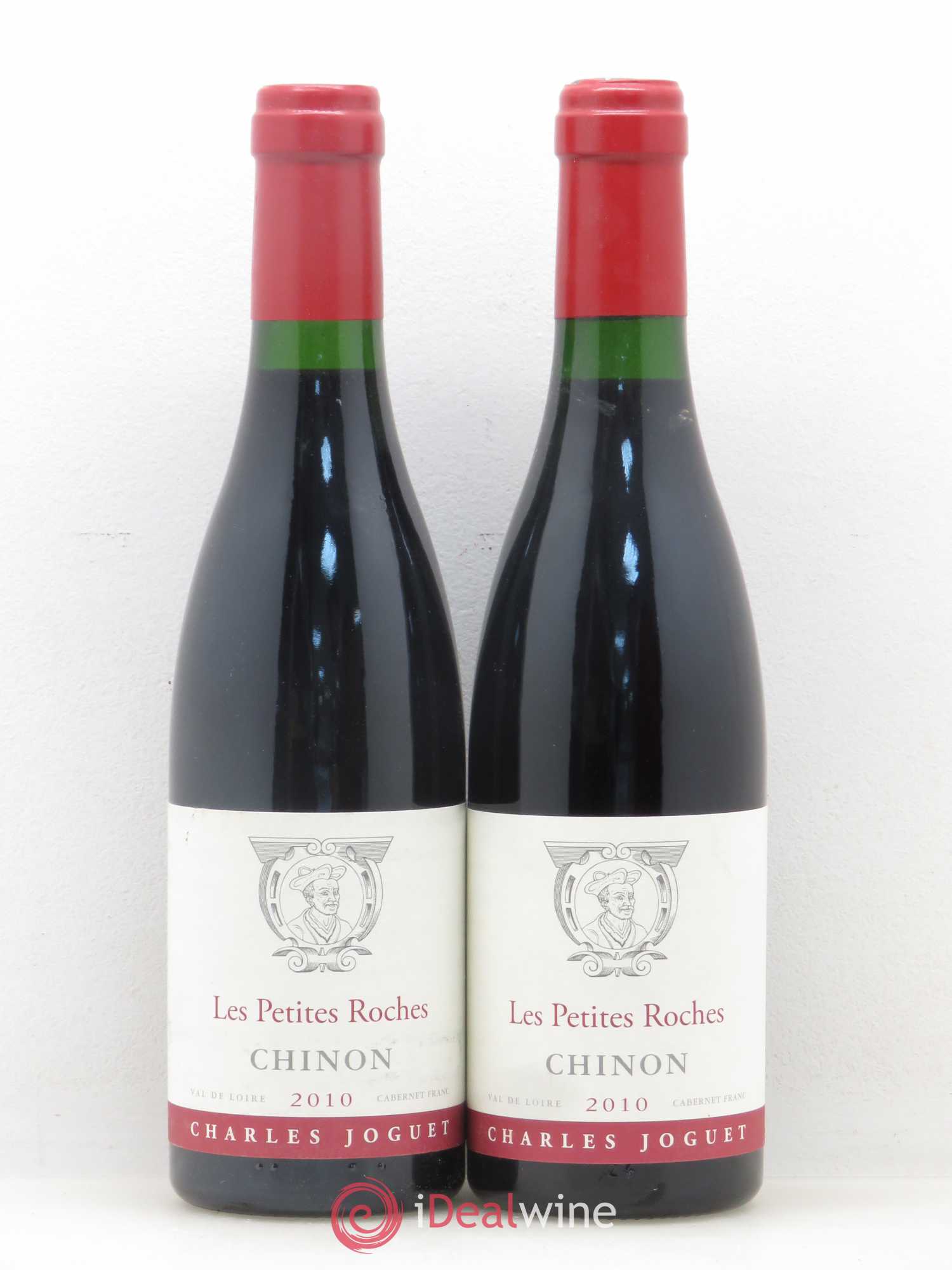 Chinon Les Petites Roches Domaine Charles Joguet (sans prix de réserve) 2010 - Posten von 8 Demi-Flaschen - 3