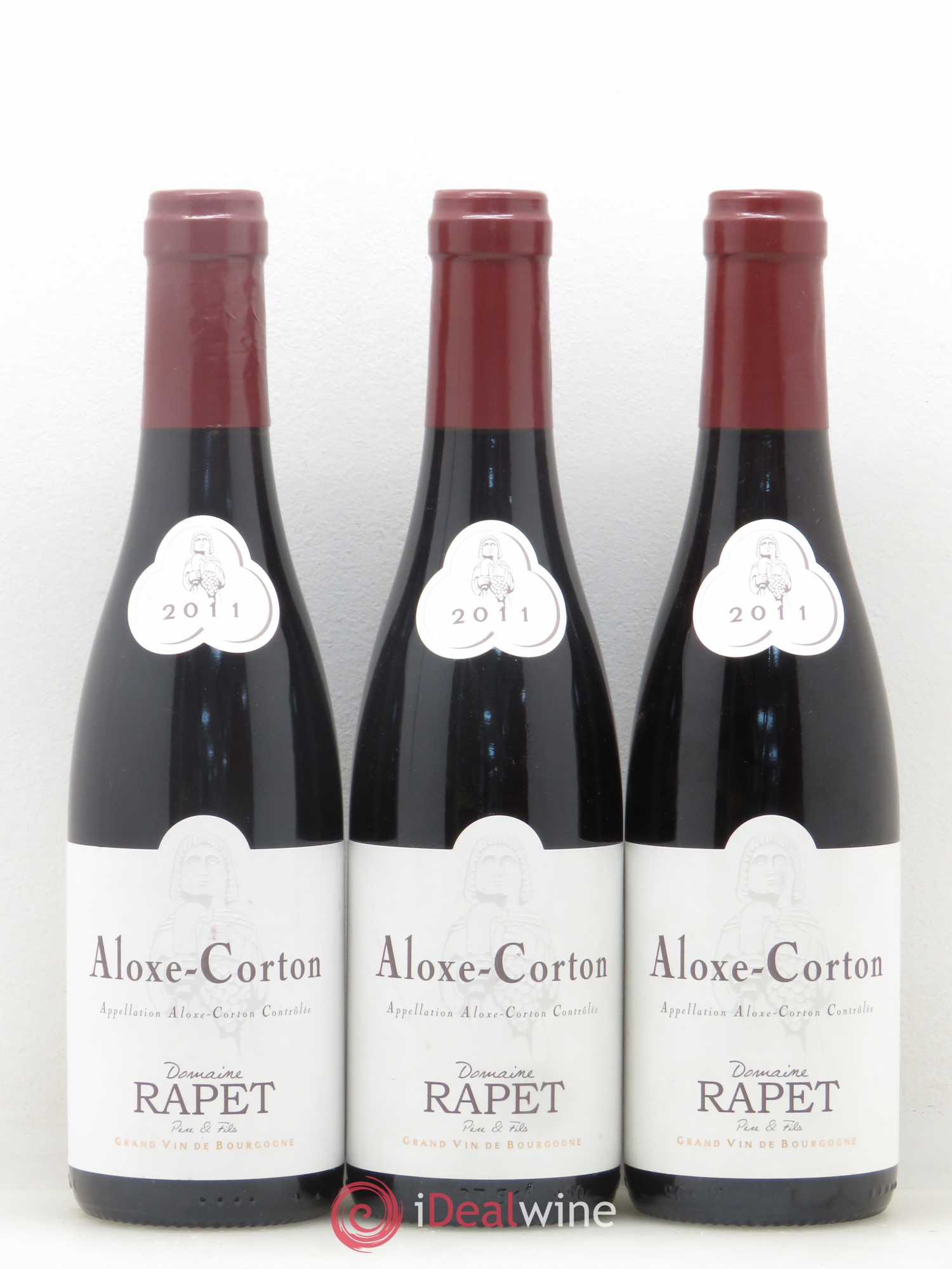 Aloxe-Corton Rapet 2011 - Posten von 3 Demi-Flaschen - 0