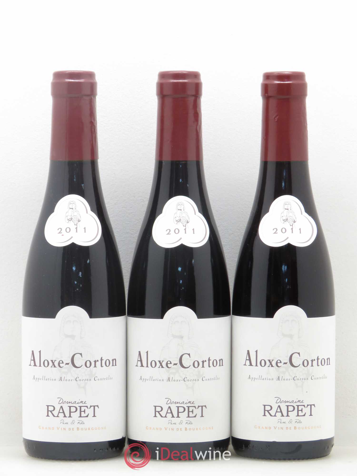 Aloxe-Corton Rapet 2011 - Posten von 3 Demi-Flaschen - 0