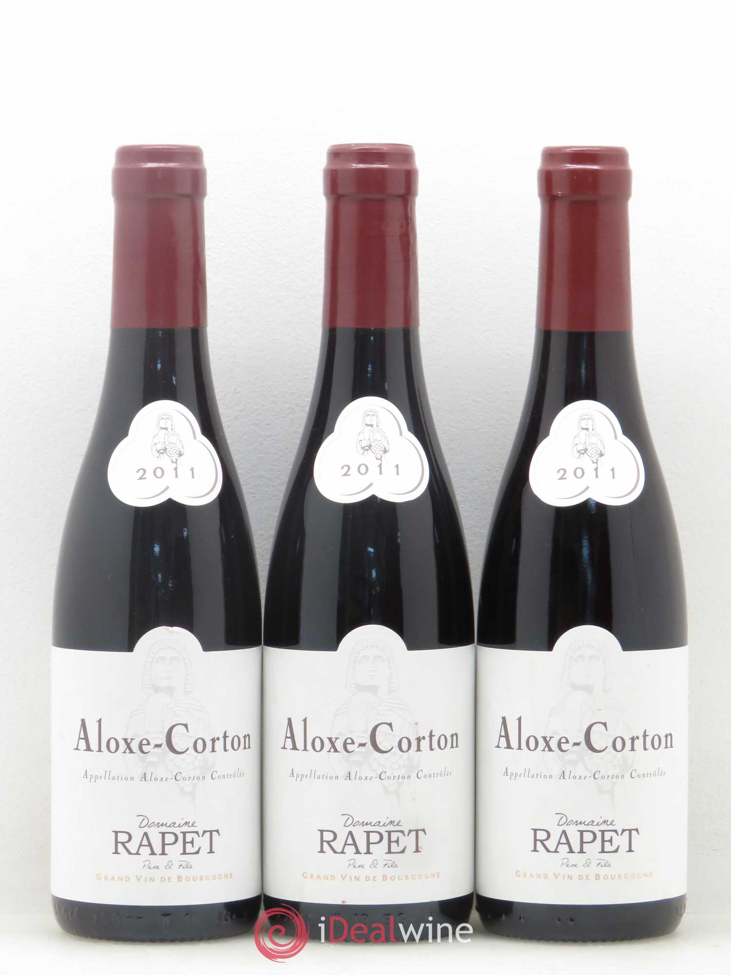 Aloxe-Corton Rapet 2011 - Posten von 3 Demi-Flaschen - 0