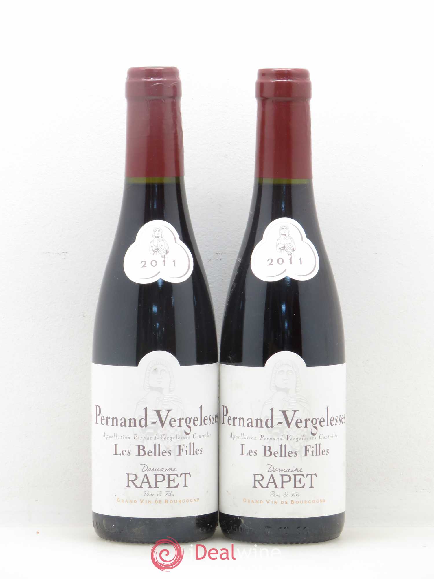 Pernand-Vergelesses Les Belles Filles Rapet (sans prix de réserve) 2011 - Posten von 10 Demi-Flaschen - 3