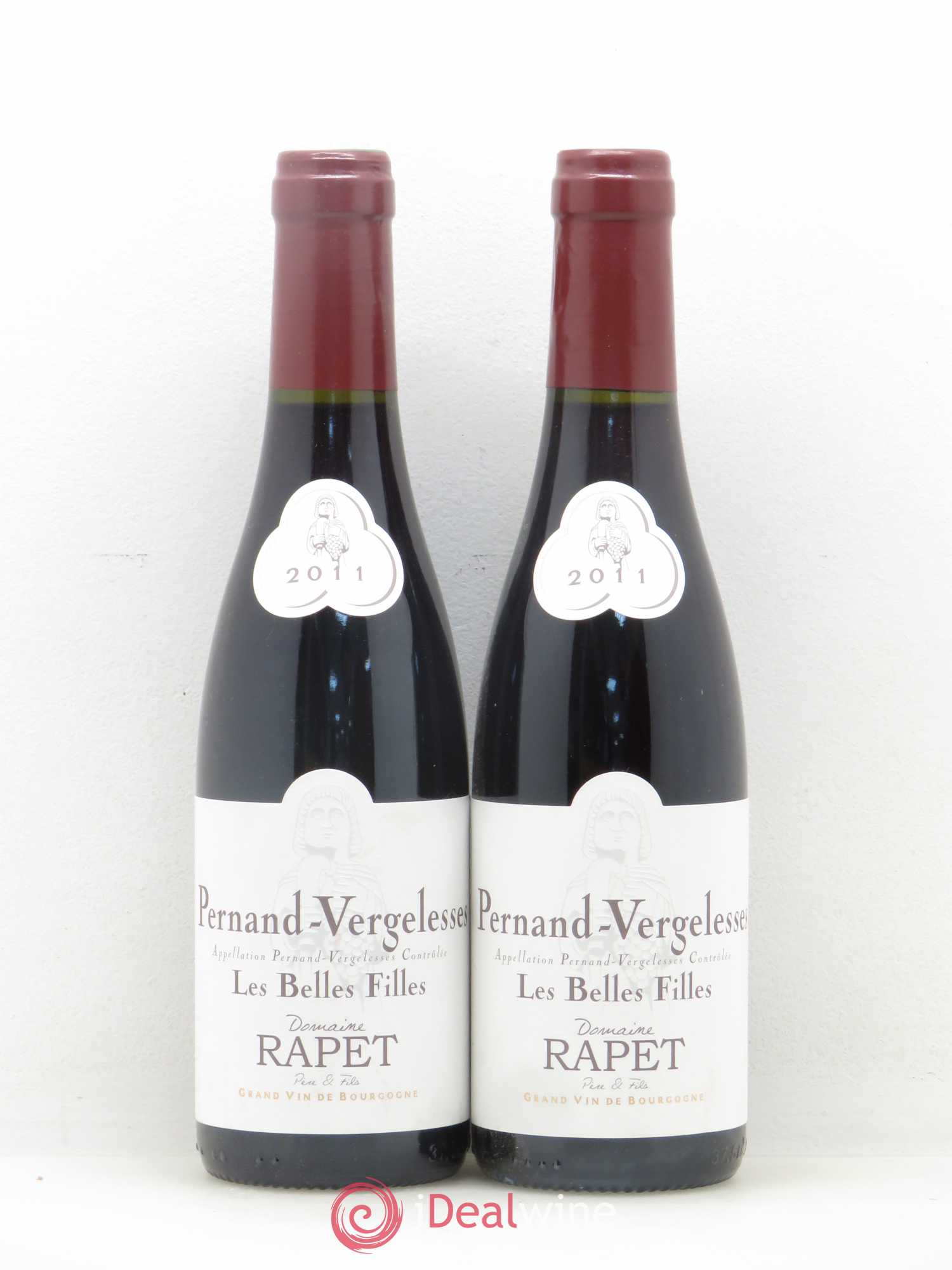 Pernand-Vergelesses Les Belles Filles Rapet (sans prix de réserve) 2011 - Posten von 10 Demi-Flaschen - 4