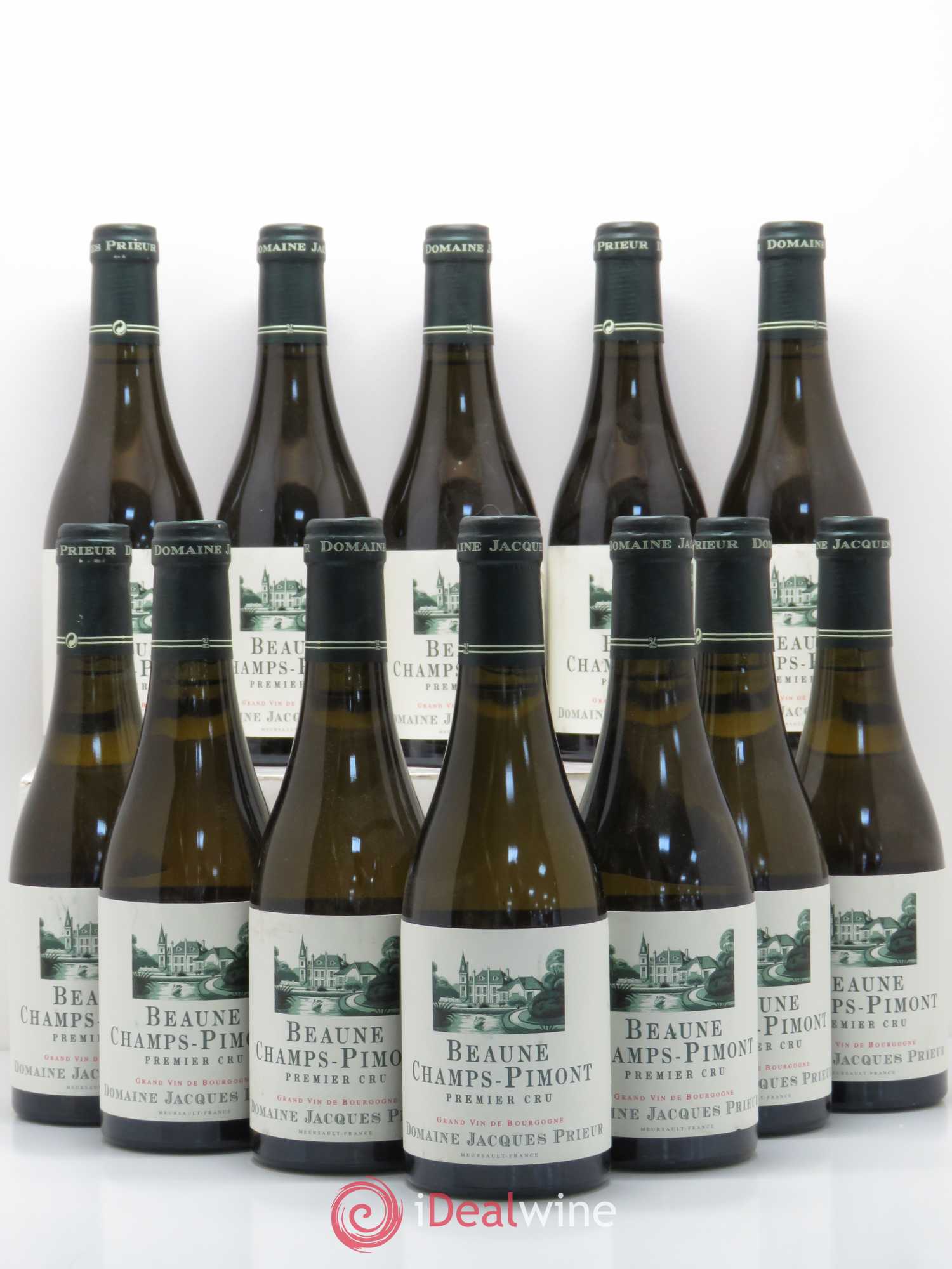 Beaune 1er Cru Champs-Pimont Jacques Prieur (Domaine) (sans prix de réserve) 2009 - Lot de 12 demi bouteilles - 0
