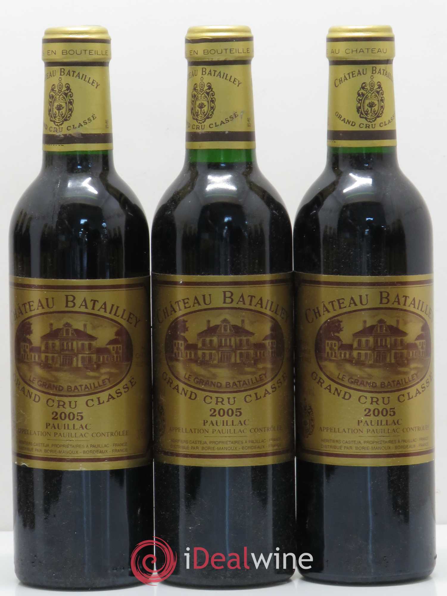 Château Batailley 5ème Grand Cru Classé 2005 - Lot de 12 demi bouteilles - 1