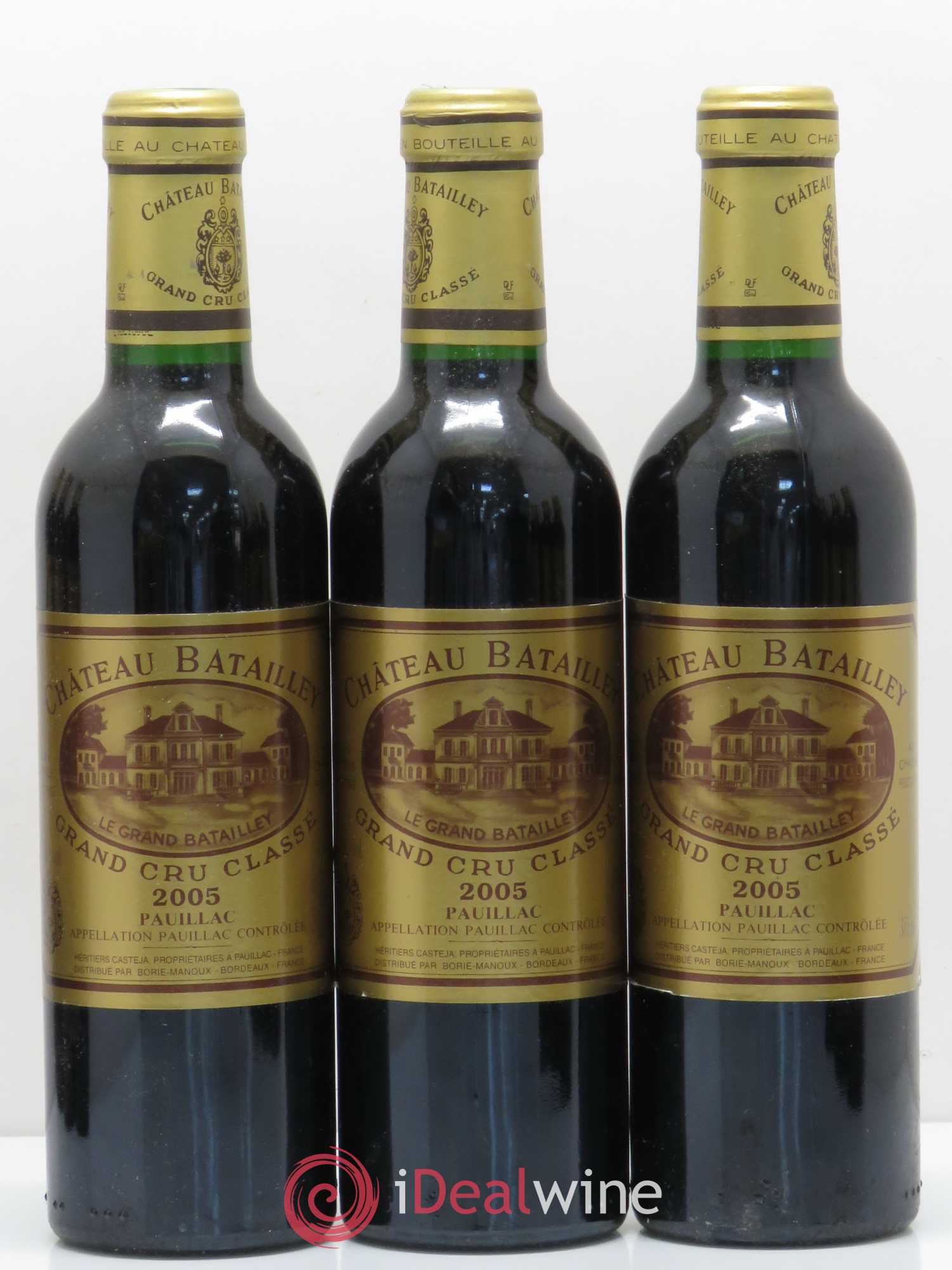 Château Batailley 5ème Grand Cru Classé 2005 - Lot de 12 demi bouteilles - 2