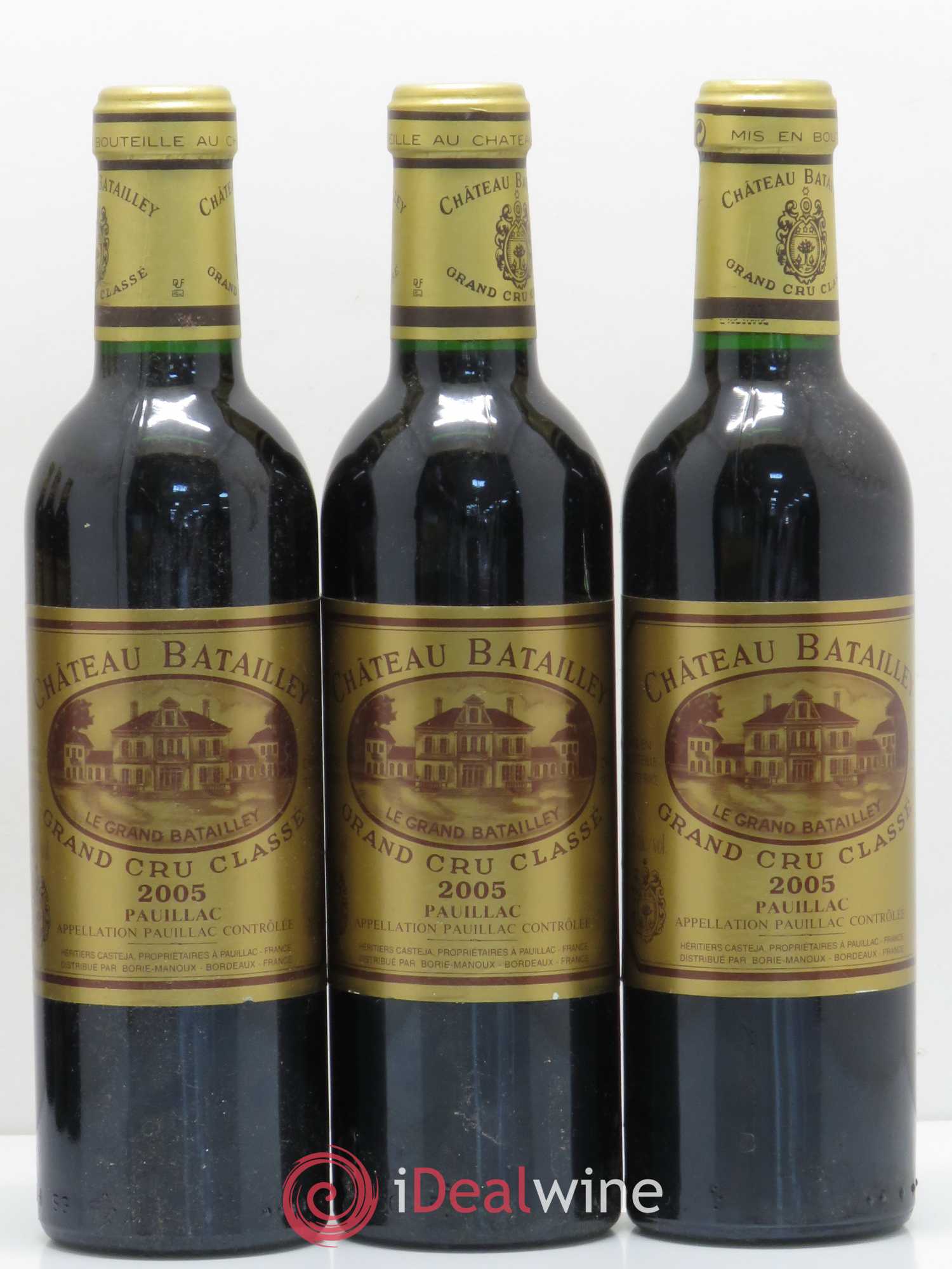 Château Batailley 5ème Grand Cru Classé 2005 - Lot de 12 demi bouteilles - 3