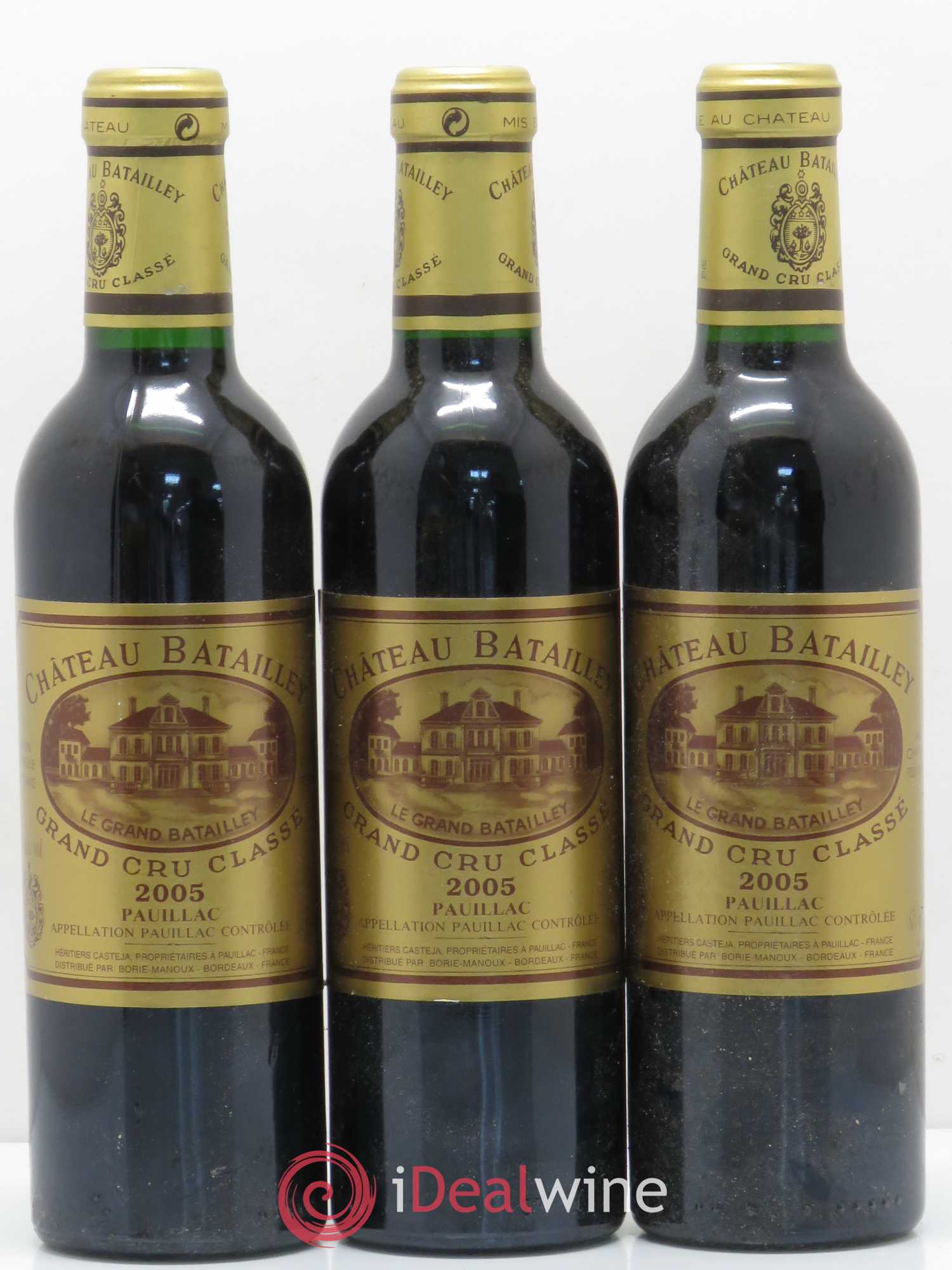 Château Batailley 5ème Grand Cru Classé 2005 - Lot de 12 demi bouteilles - 4