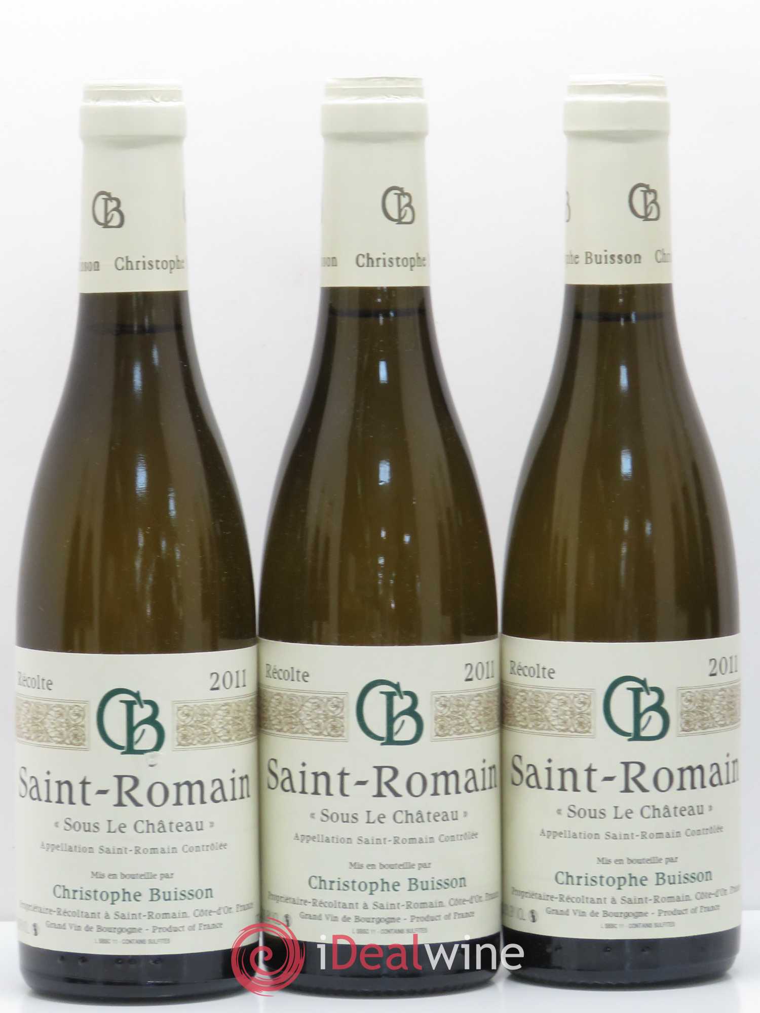 Saint-Romain Sous le Château Henri et Gilles Buisson (Domaine)  (ohne Mindestpreis) 2011 - Posten von 11 Demi-Flaschen - 2