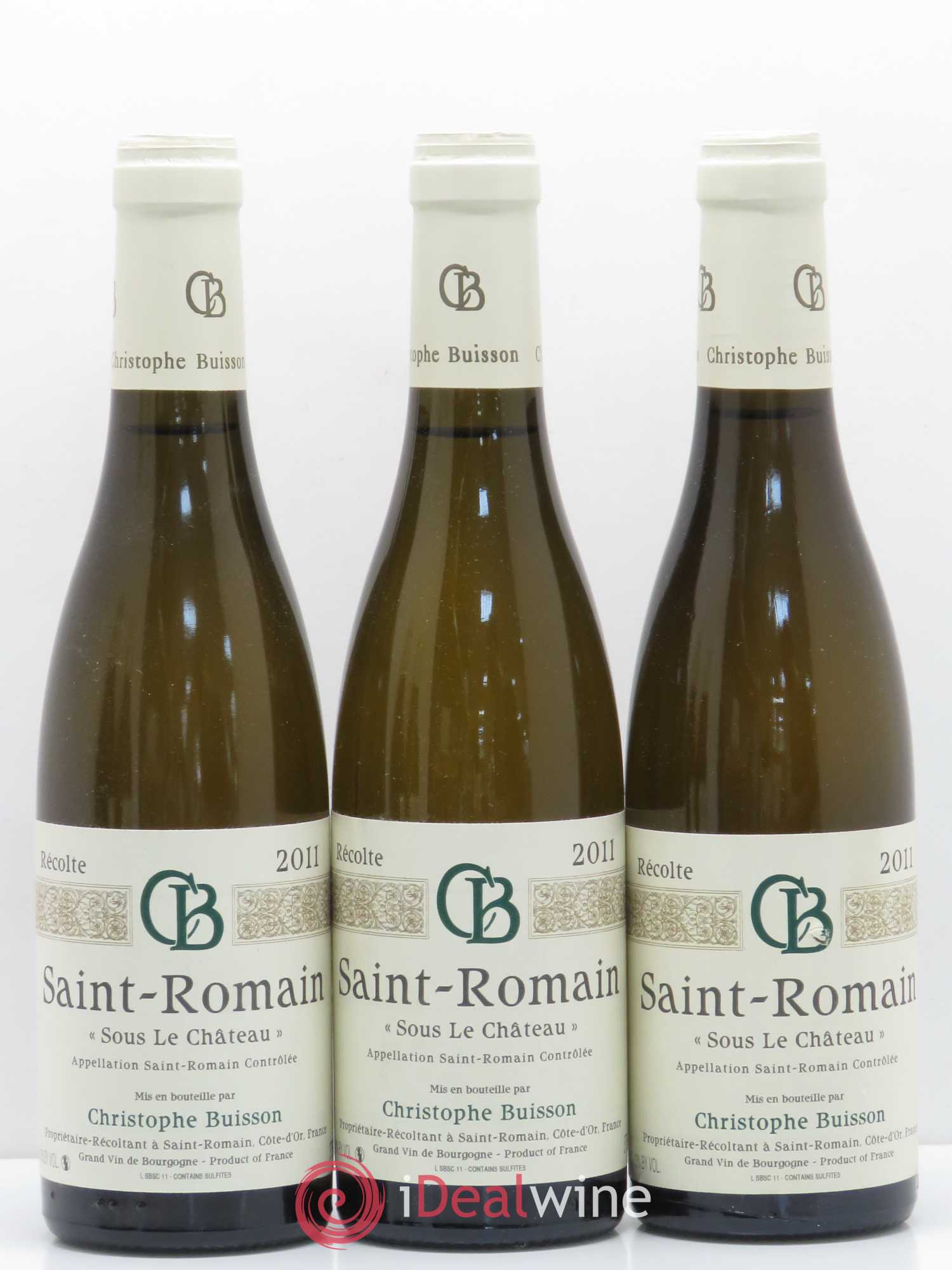 Saint-Romain Sous le Château Henri et Gilles Buisson (Domaine)  (ohne Mindestpreis) 2011 - Posten von 11 Demi-Flaschen - 3