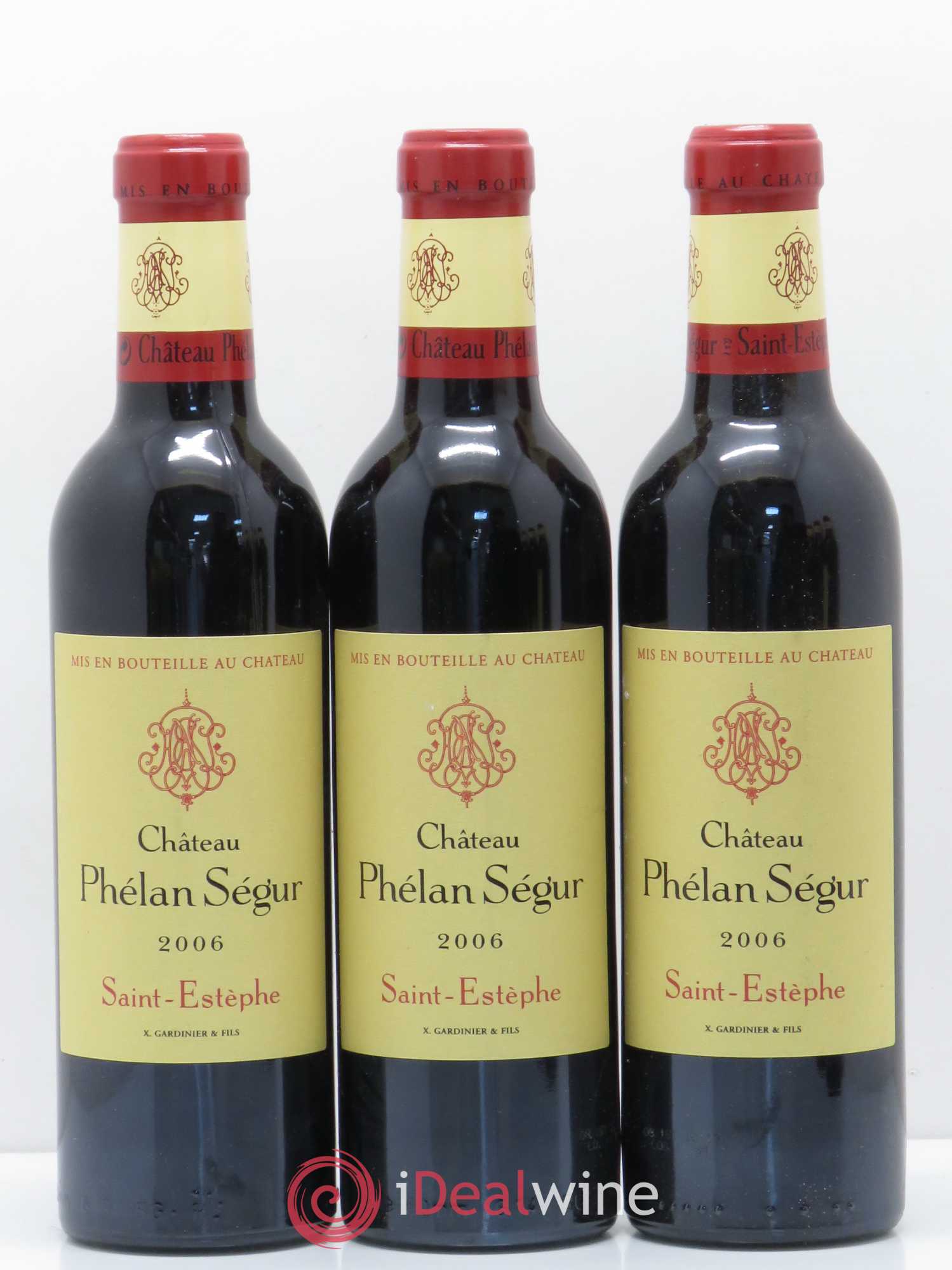 Château Phélan Ségur (sans prix de réserve) 2006 - Lot de 6 demi bouteilles - 1