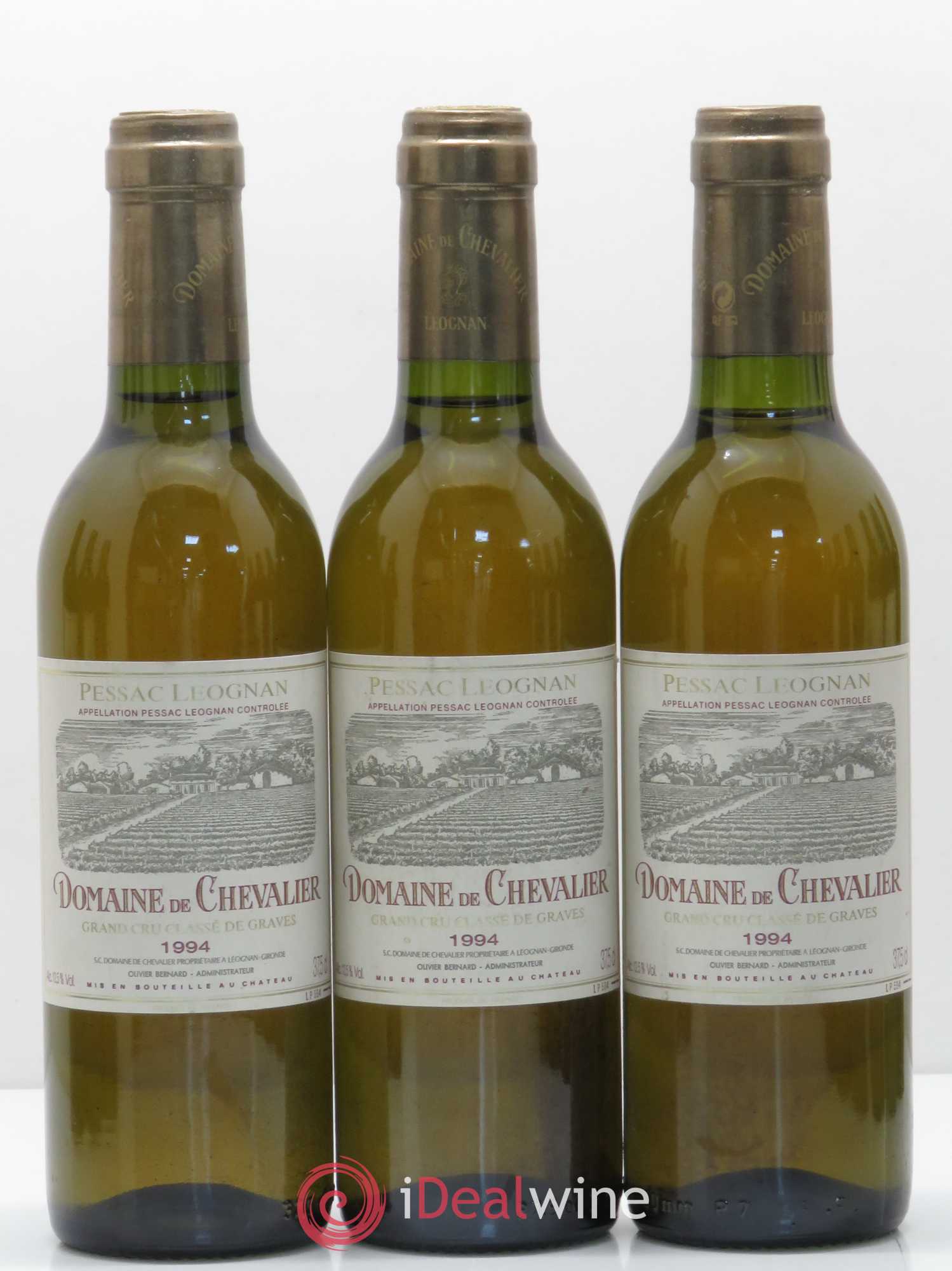 Domaine de Chevalier Cru Classé de Graves 1994 - Lot de 12 demi bouteilles - 1