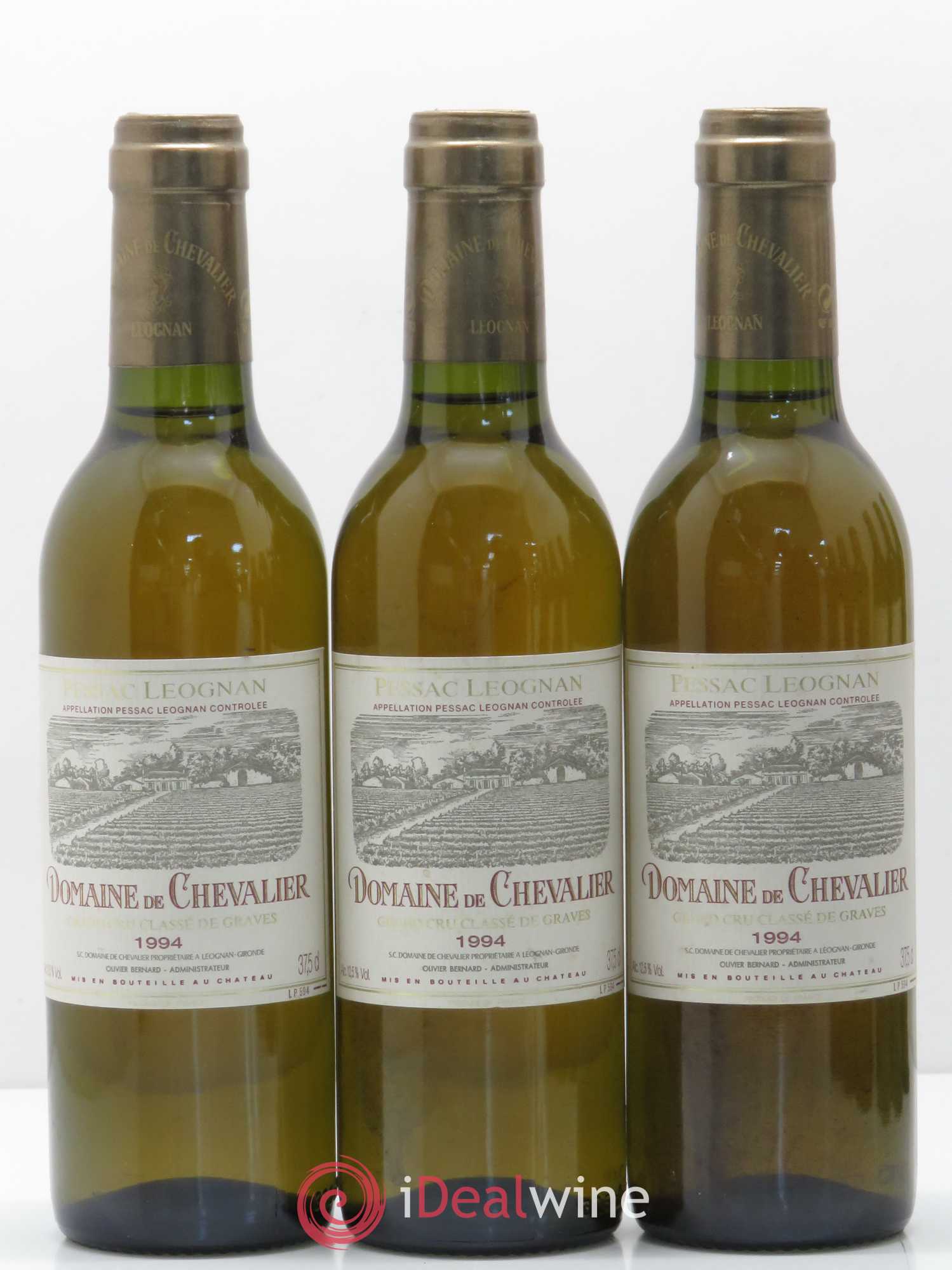 Domaine de Chevalier Cru Classé de Graves 1994 - Lot de 12 demi bouteilles - 2