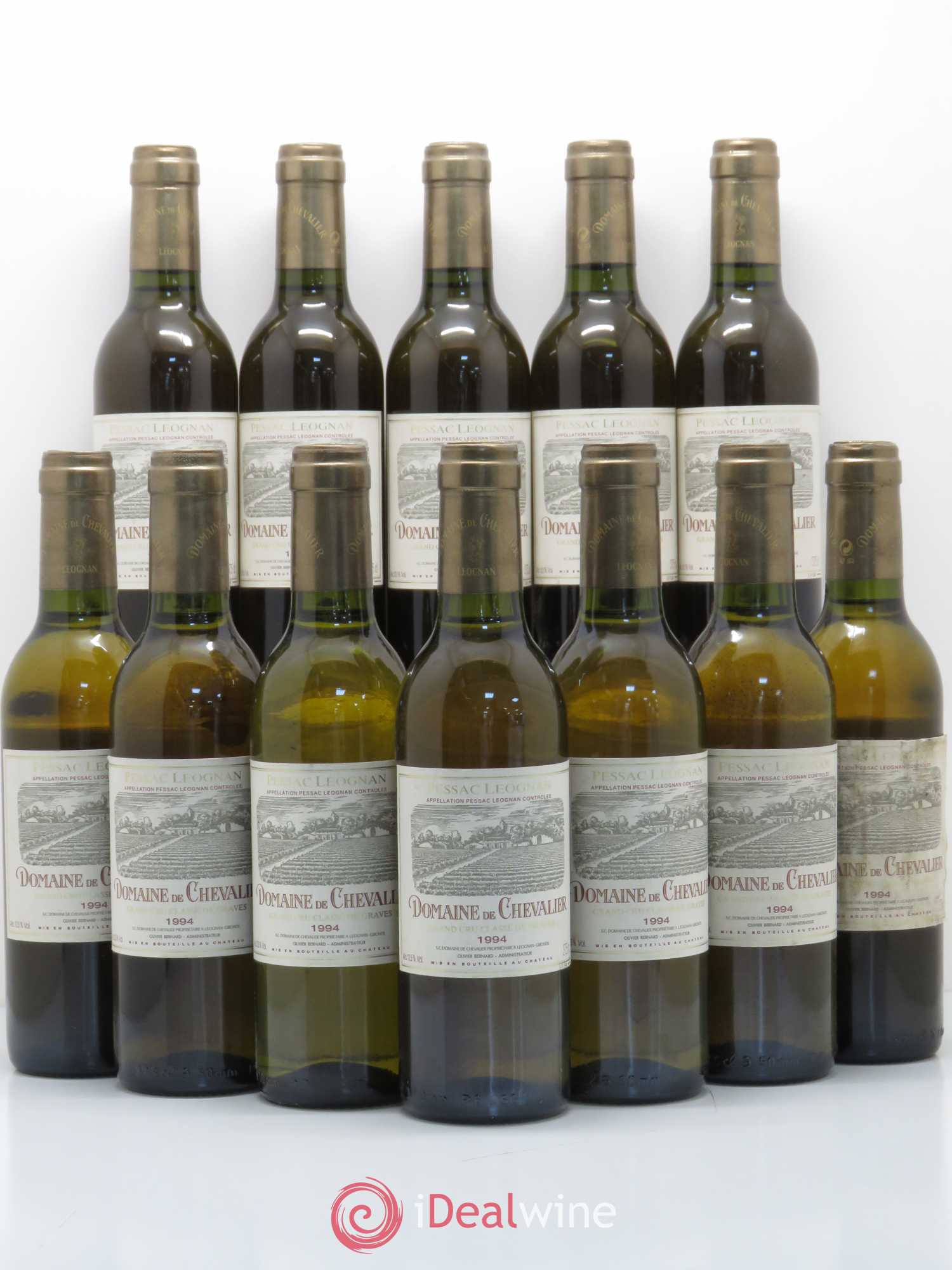 Domaine de Chevalier Cru Classé de Graves 1994 - Lot de 12 demi bouteilles - 0