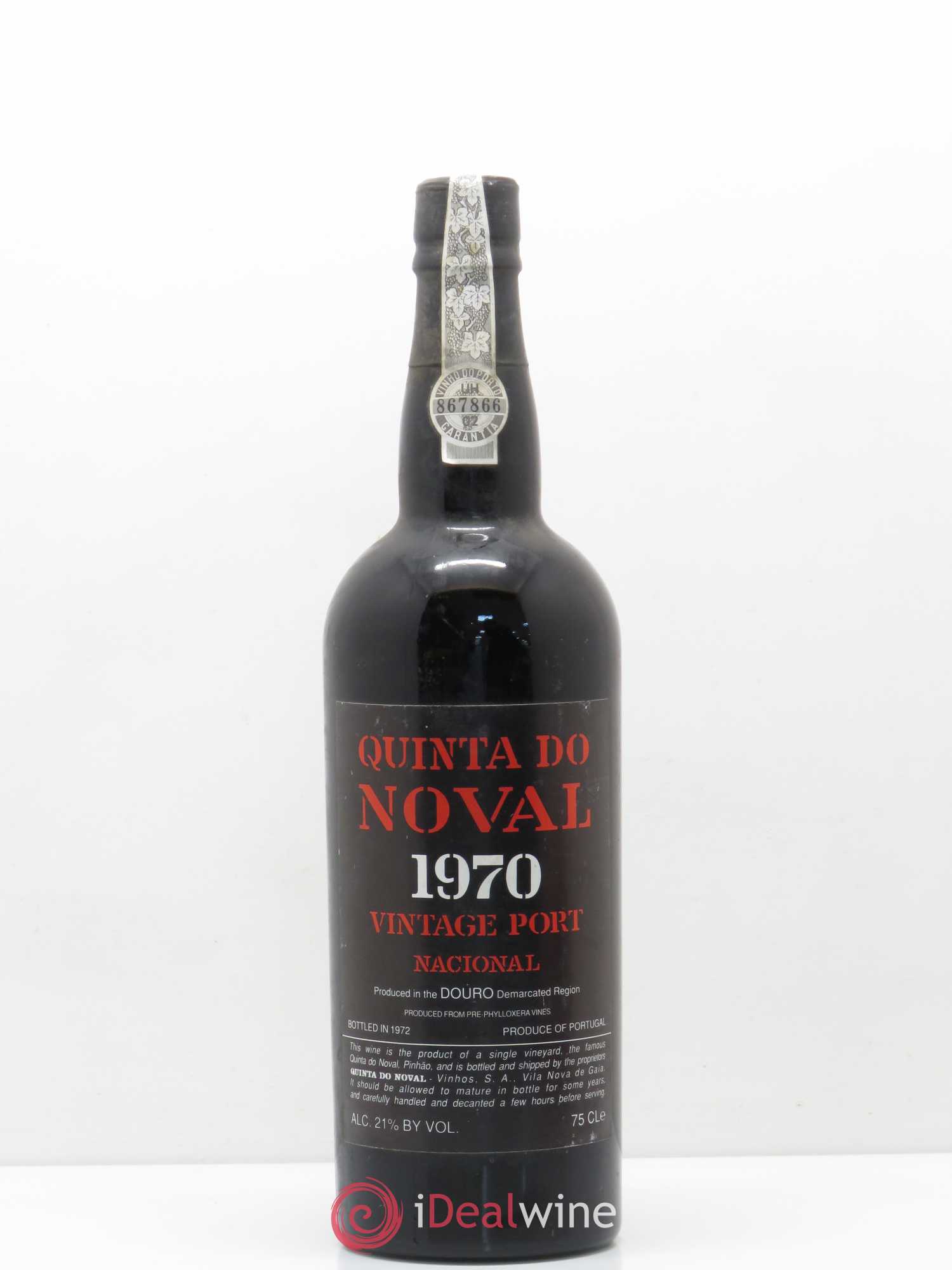 Porto Quinta Do Noval Nacional 1970 - Lot de 1 bouteille - 0