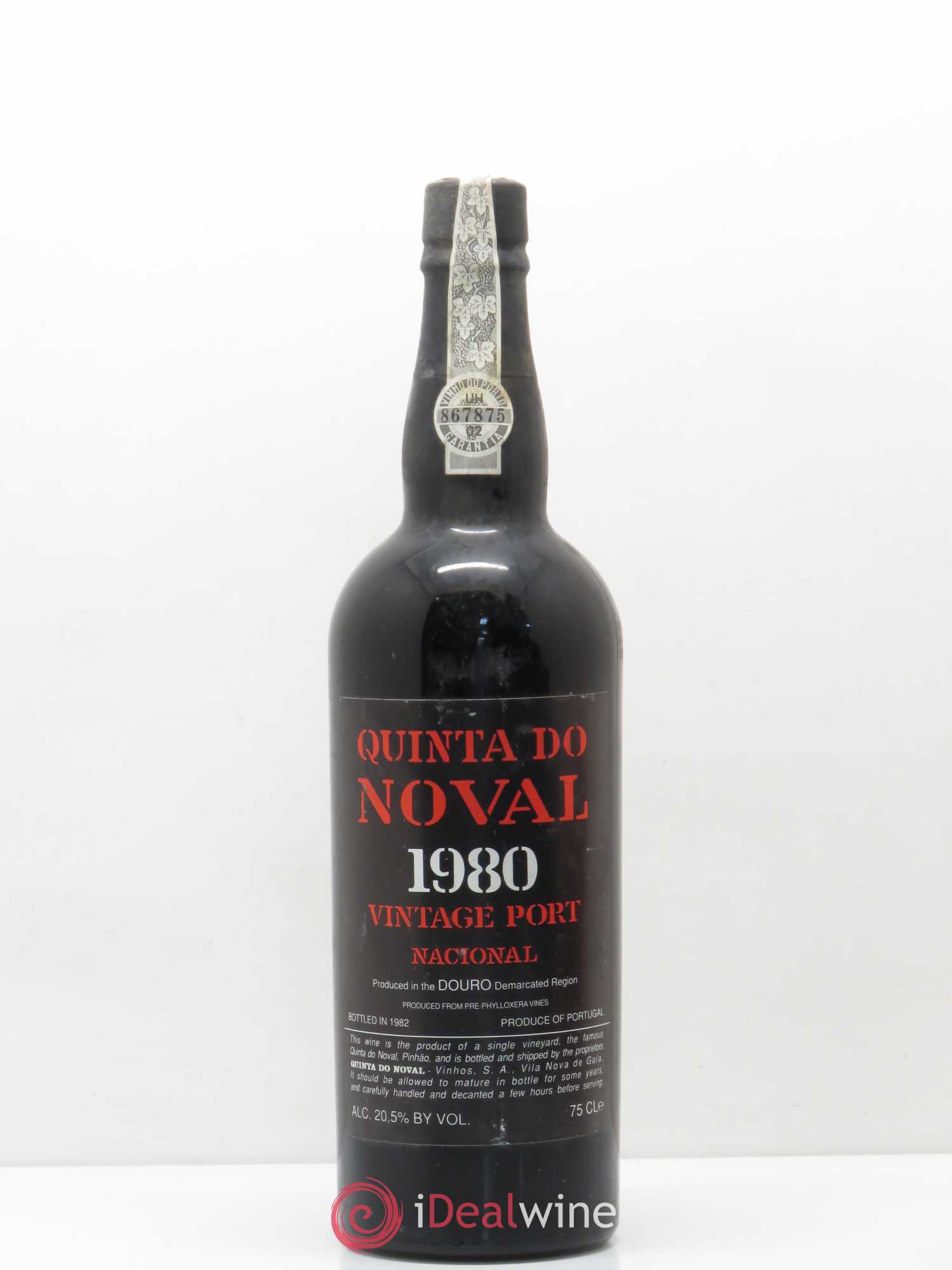 Porto Quinta Do Noval Nacional 1980 - Lot de 1 bouteille - 0