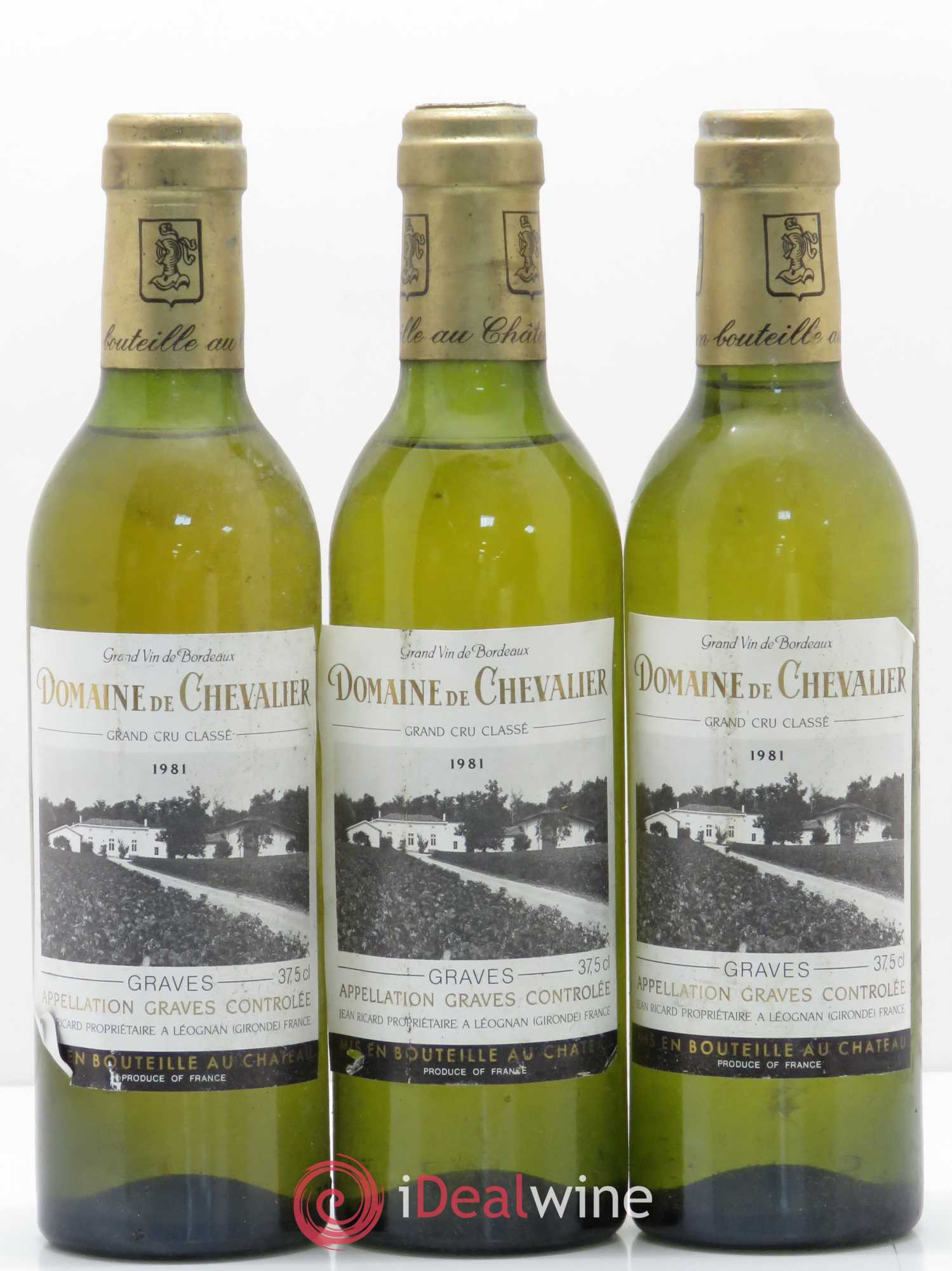 Domaine de Chevalier Cru Classé de Graves 1981 - Lot de 12 demi bouteilles - 4