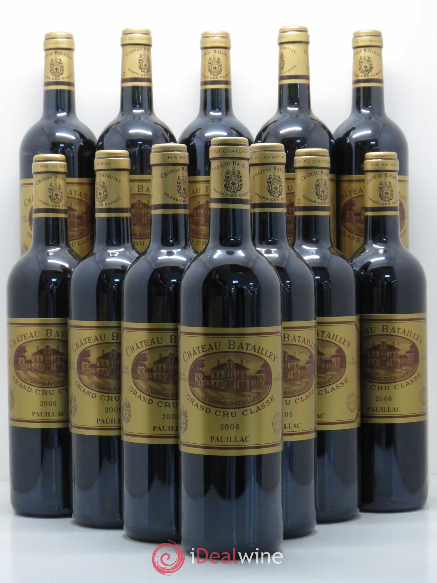 Château Batailley 5ème Grand Cru Classé 2006 - Posten von 12 Flaschen - 0