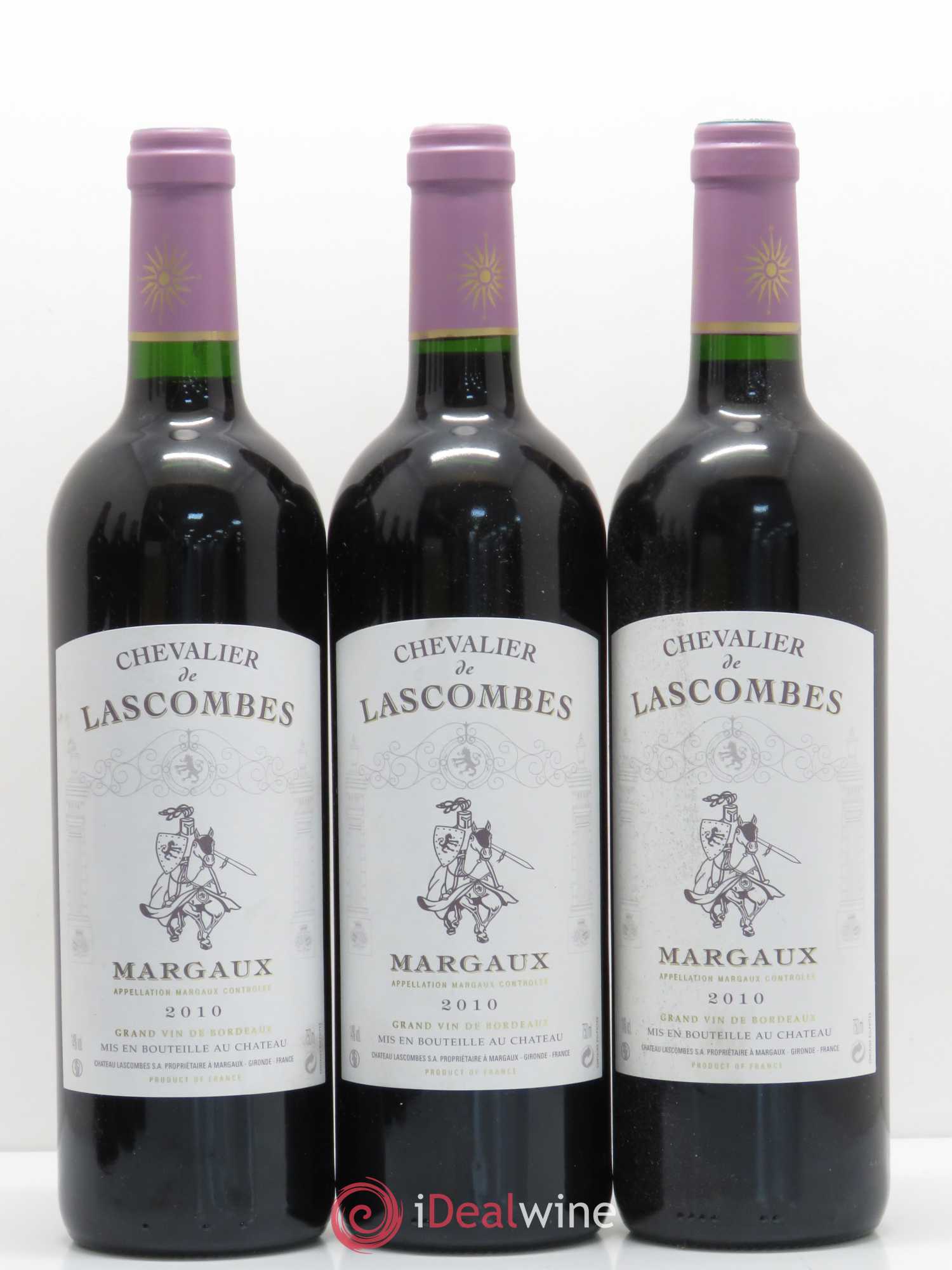 Chevalier de Lascombes Second Vin 2010 - Lot de 12 bouteilles - 3