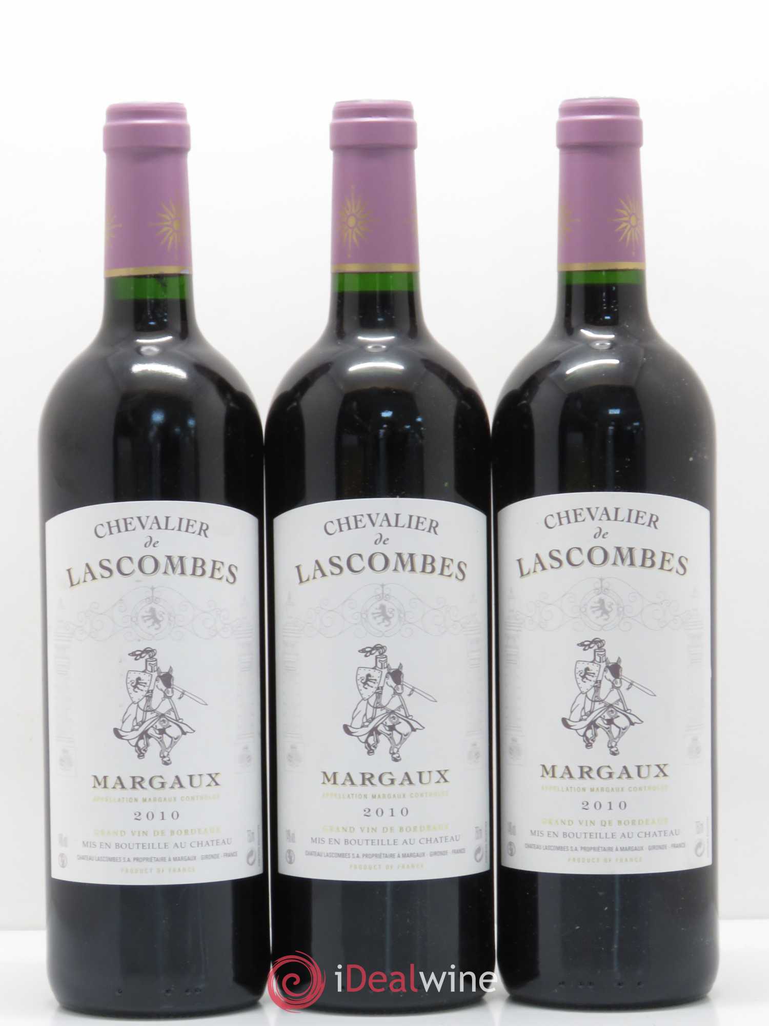 Chevalier de Lascombes Second Vin 2010 - Lot de 12 bouteilles - 4