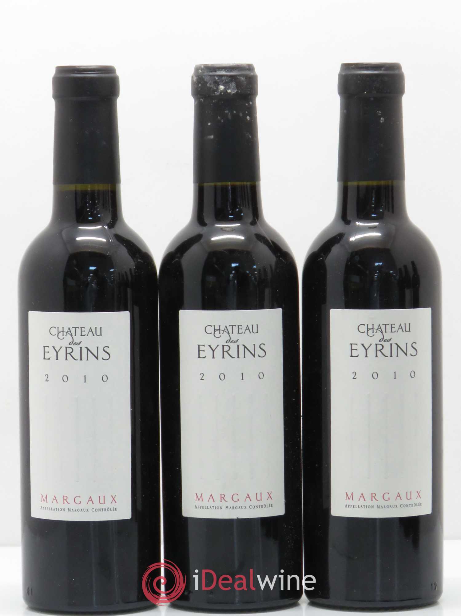 Bordeaux Margaux Château Des Eyrins 2010 - Posten von 6 Demi-Flaschen - 1