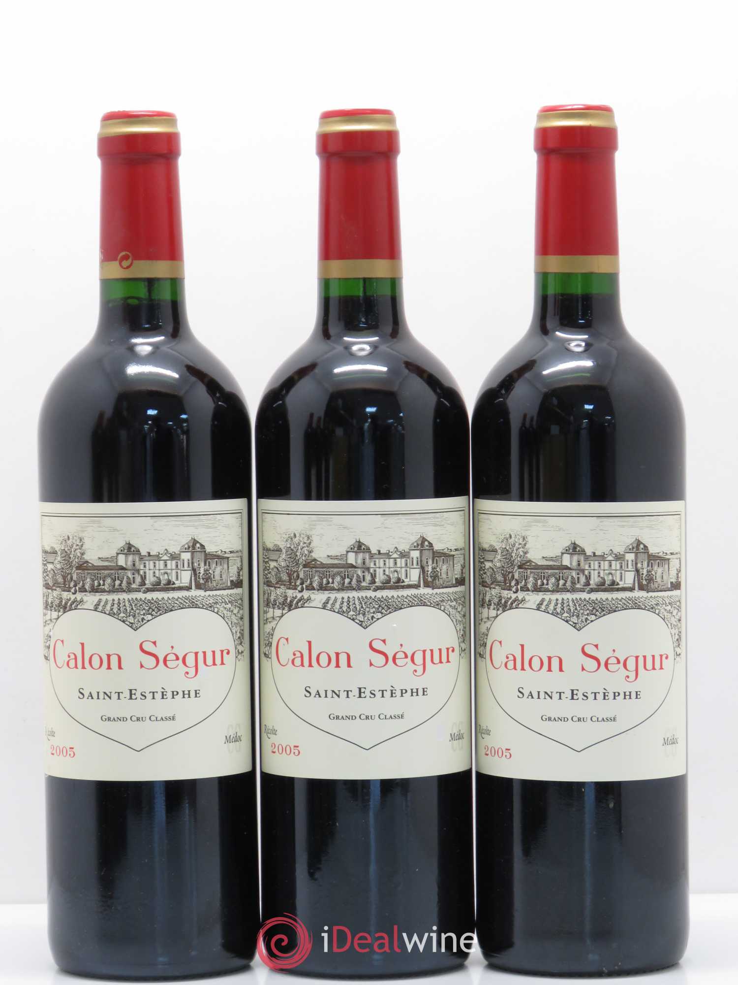 Château Calon Ségur 3ème Grand Cru Classé 2005 - Lot de 6 bouteilles - 2