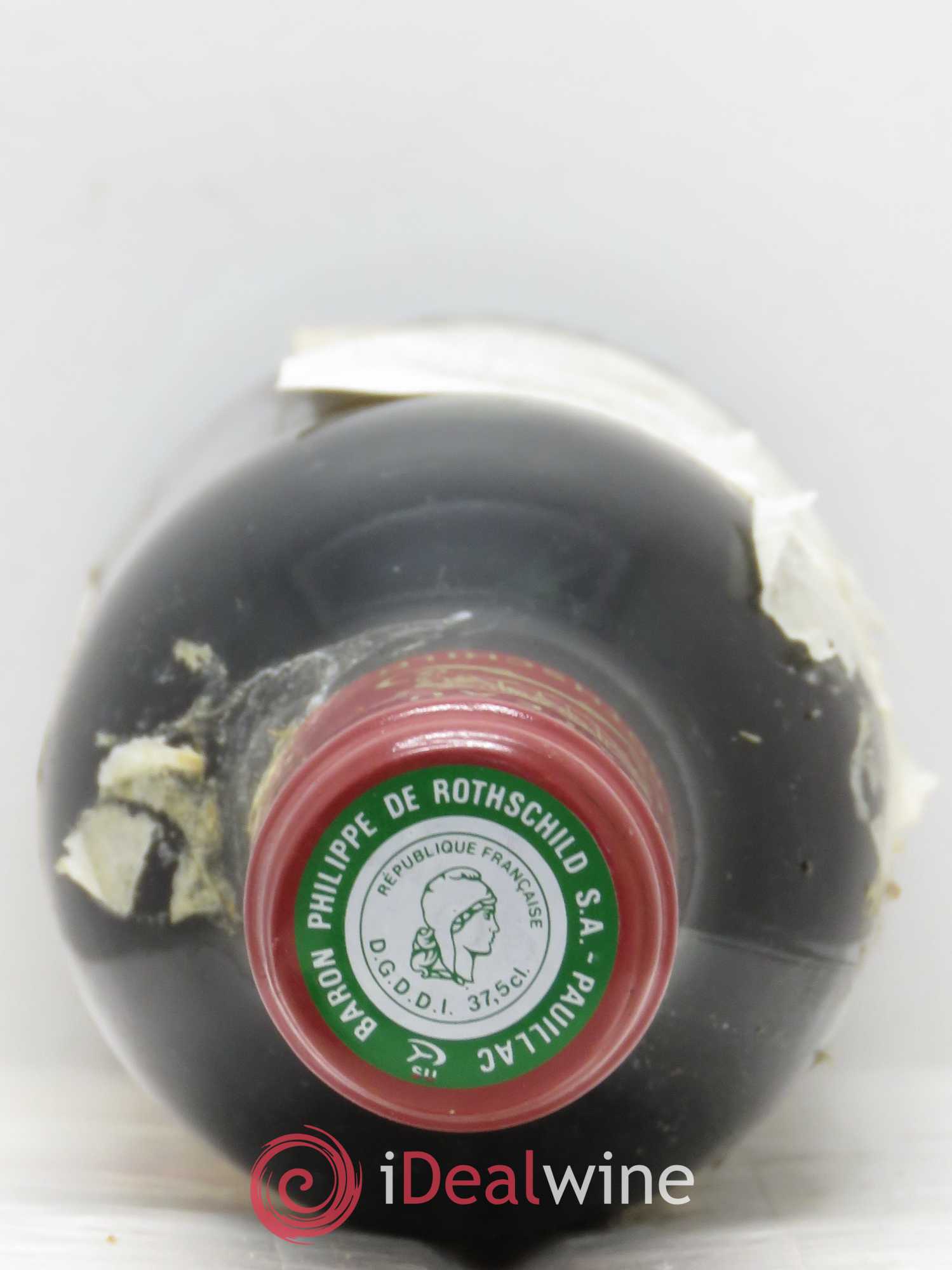 Château Mouton Rothschild 1er Grand Cru Classé 1995 - Lot de 2 demi bouteilles - 1