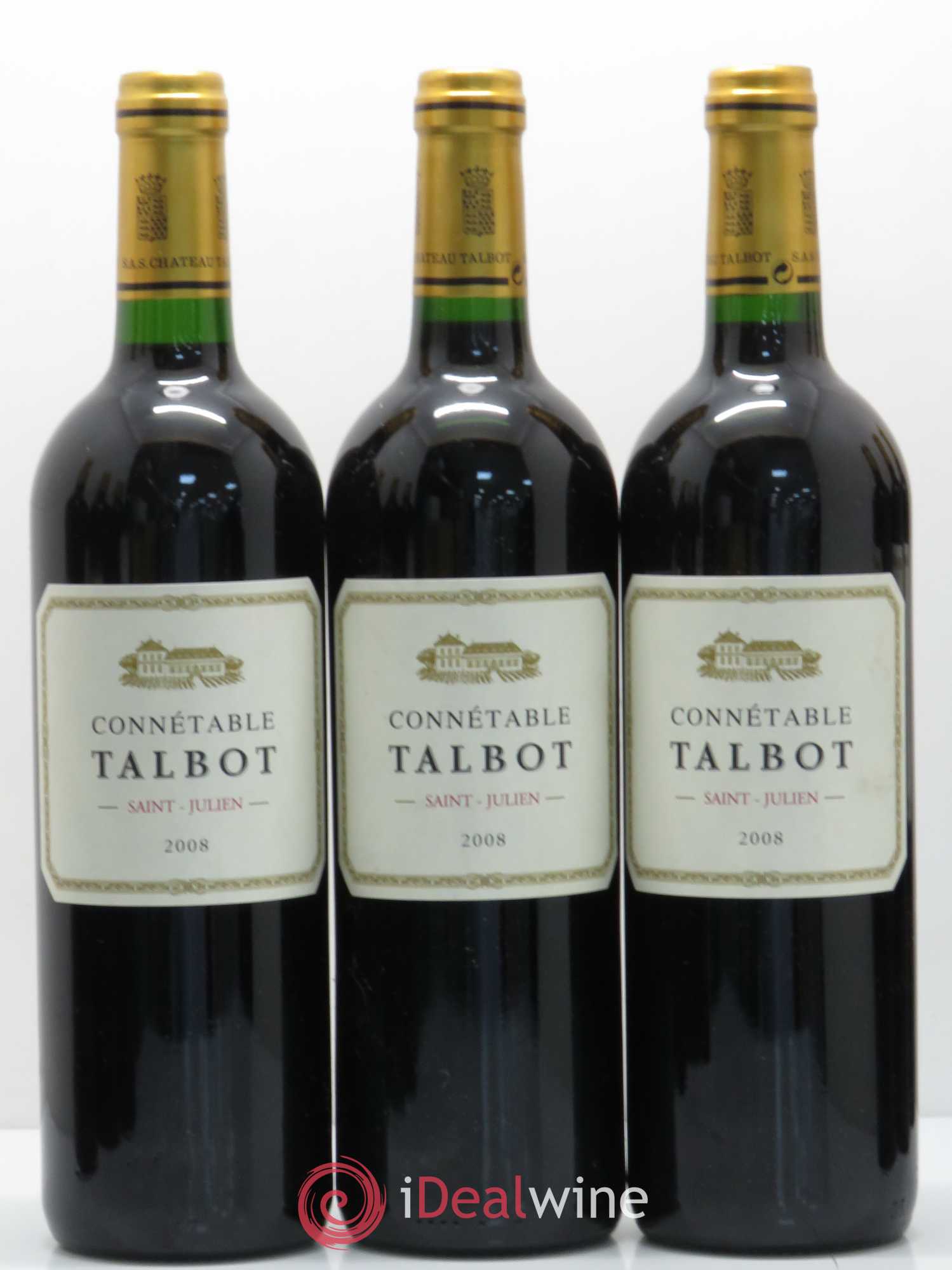 Connétable de Talbot Second Vin 2008 - Lot de 12 bouteilles - 2