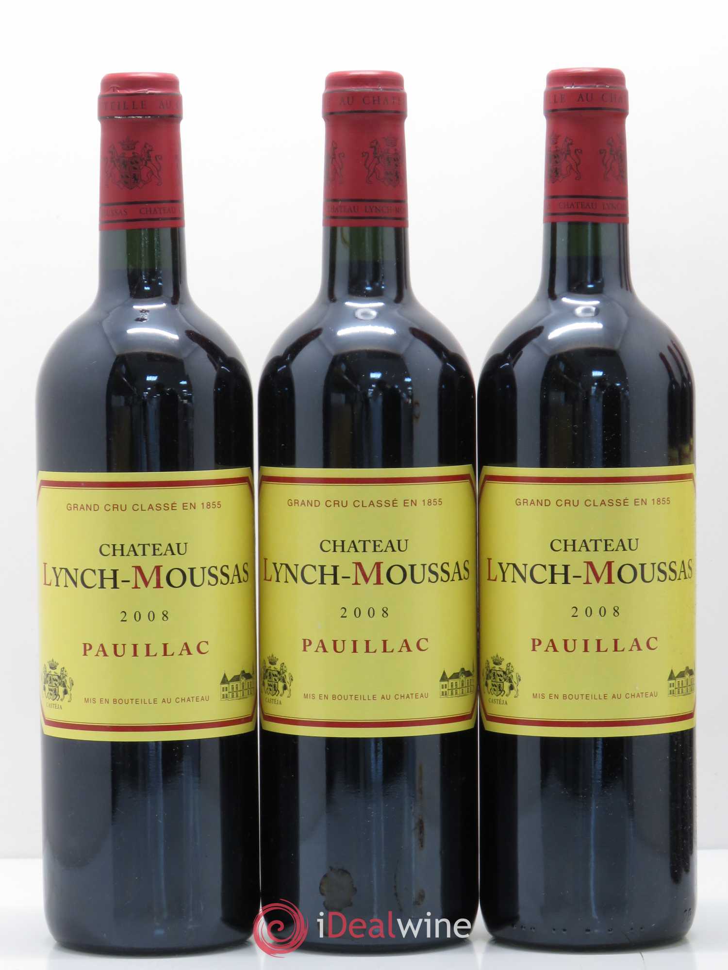 Château Lynch Moussas 5ème Grand Cru Classé 2008 - Lot de 12 bouteilles - 3