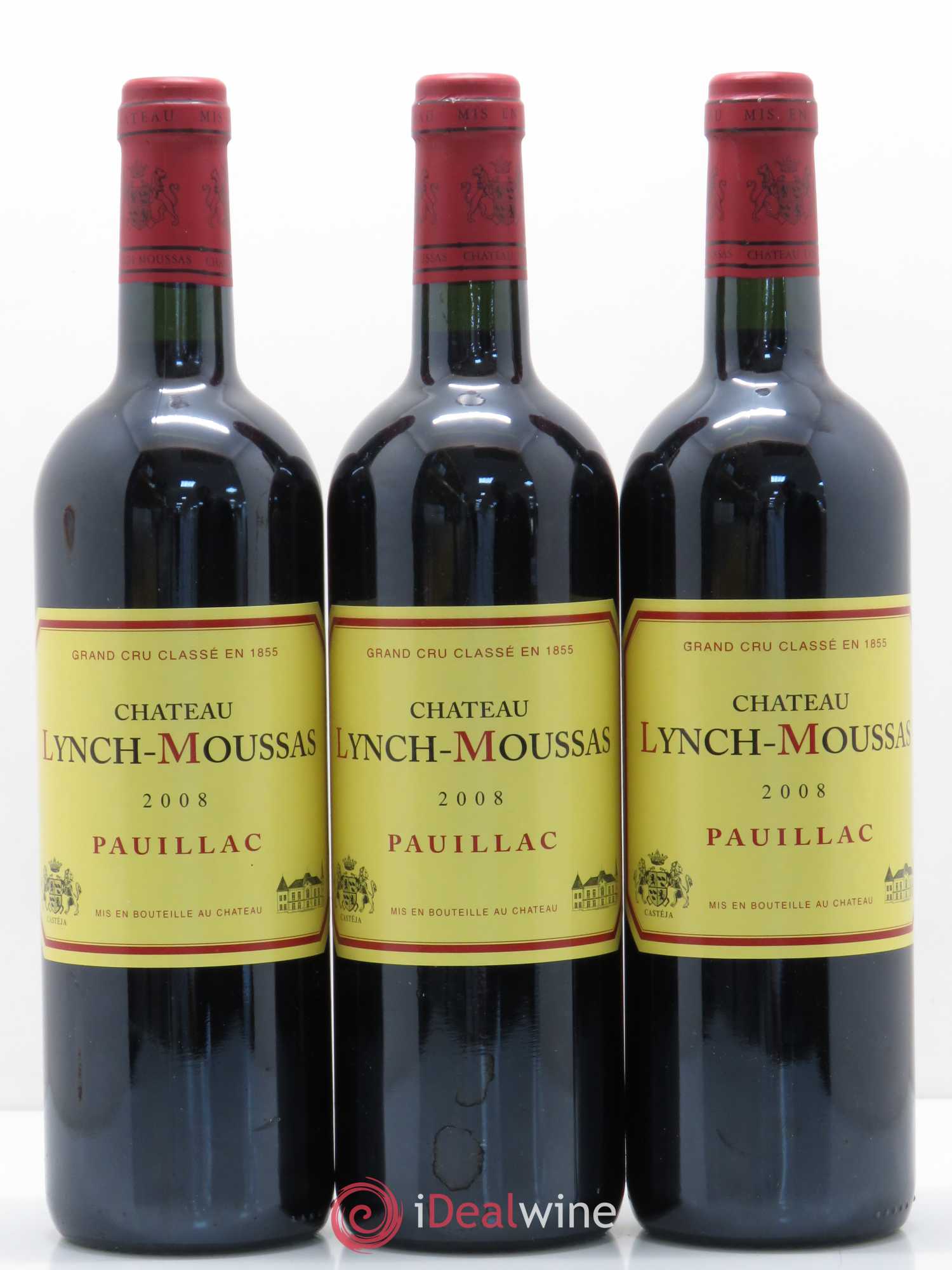 Château Lynch Moussas 5ème Grand Cru Classé 2008 - Lot de 12 bouteilles - 4