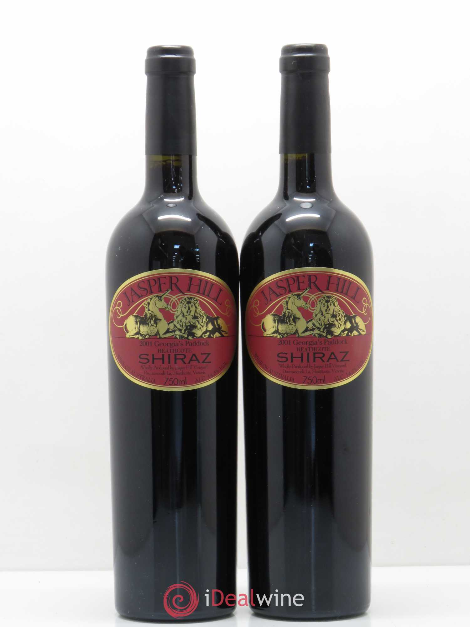 Australie Jasper Hill Shiraz Heathcote 2001 - Posten von 2 Flaschen - 0