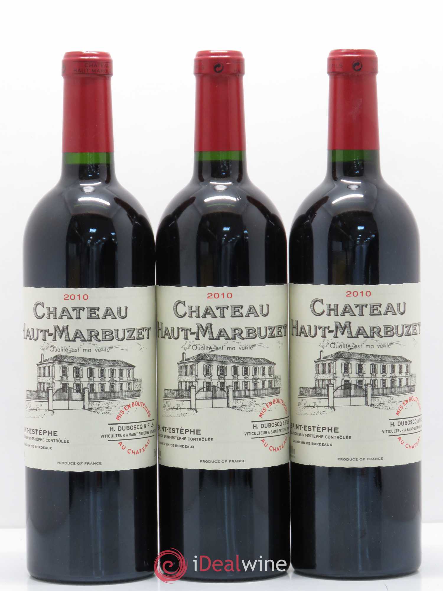 Château Haut Marbuzet 2010 - Lot de 6 bouteilles - 2