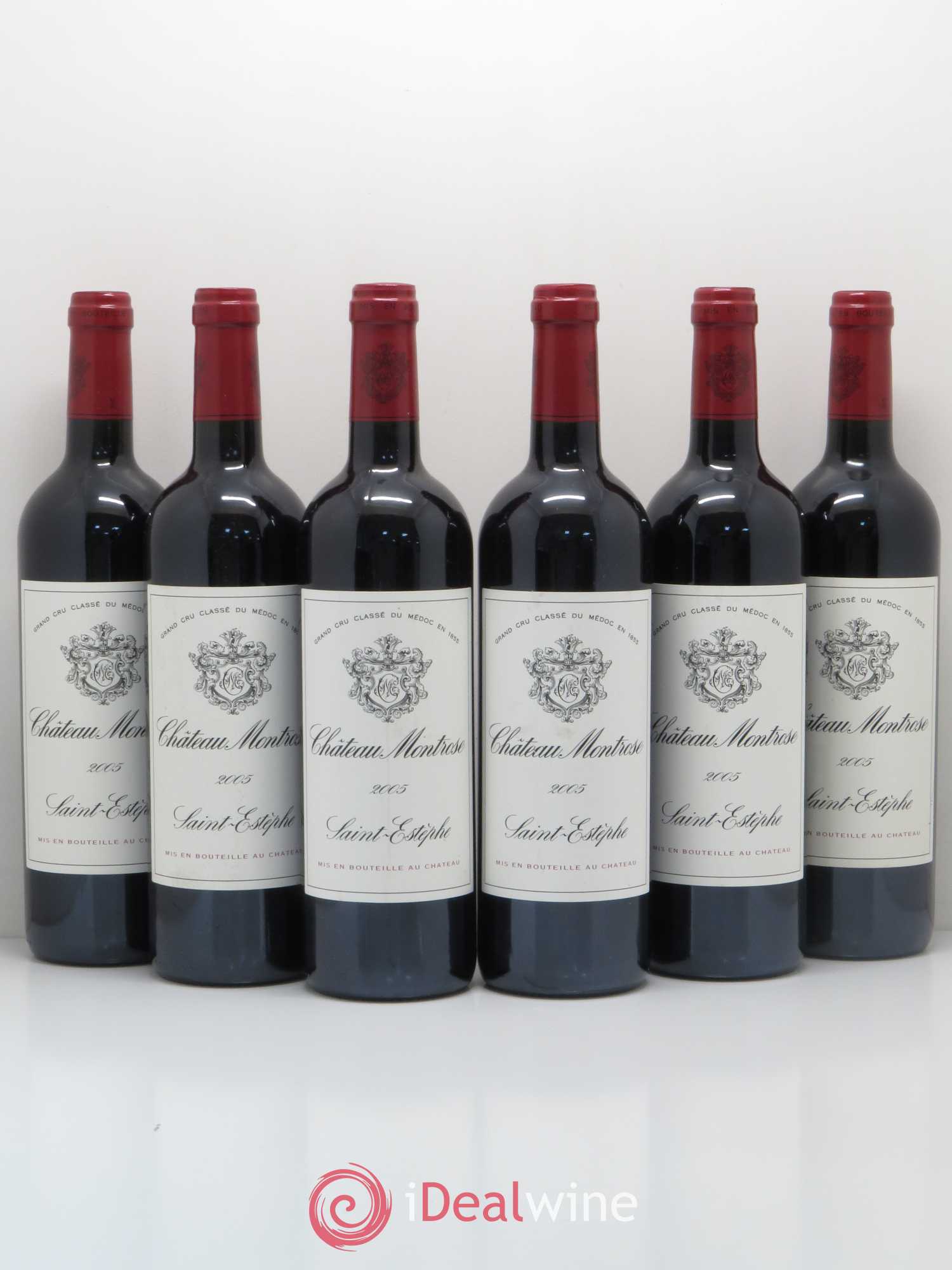 Château Montrose 2ème Grand Cru Classé 2005 - Lot de 6 bouteilles - 0