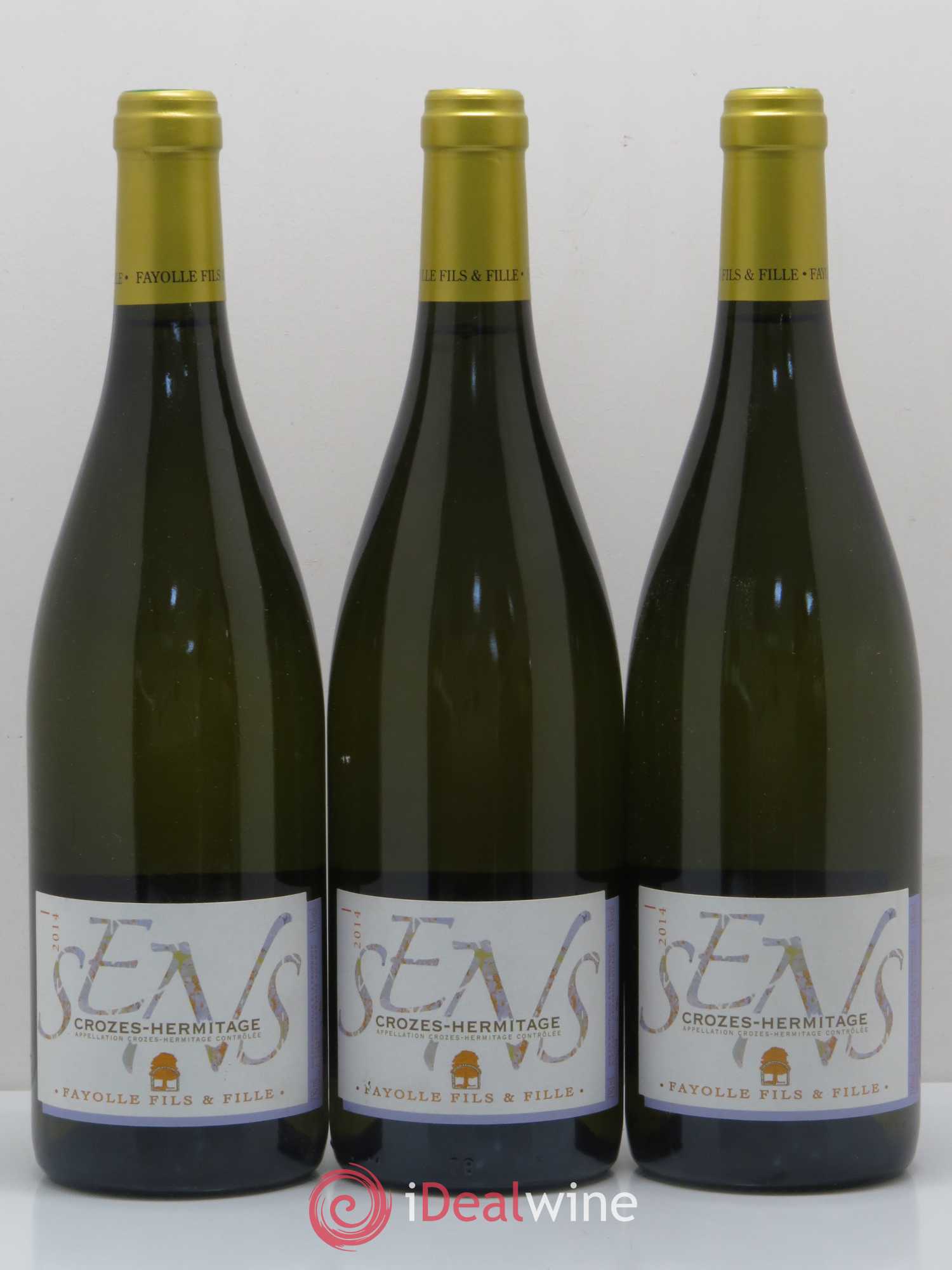 Crozes-Hermitage Sens Fayolle (sans prix de réserve) 2014 - Posten von 12 Flaschen - 2